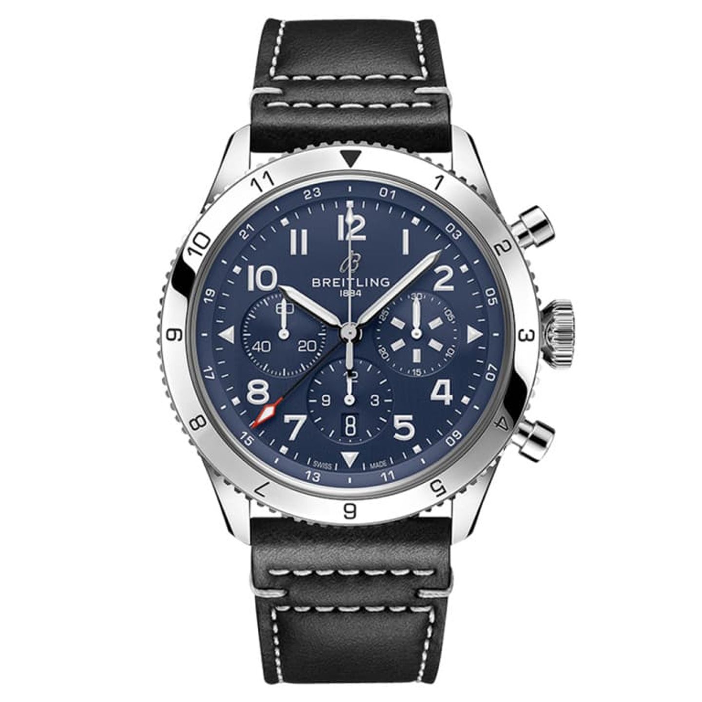 Breitling Super Avi AB04451A1C1X1 (2025) - Blauw wijzerplaat 46mm Staal (1/1)