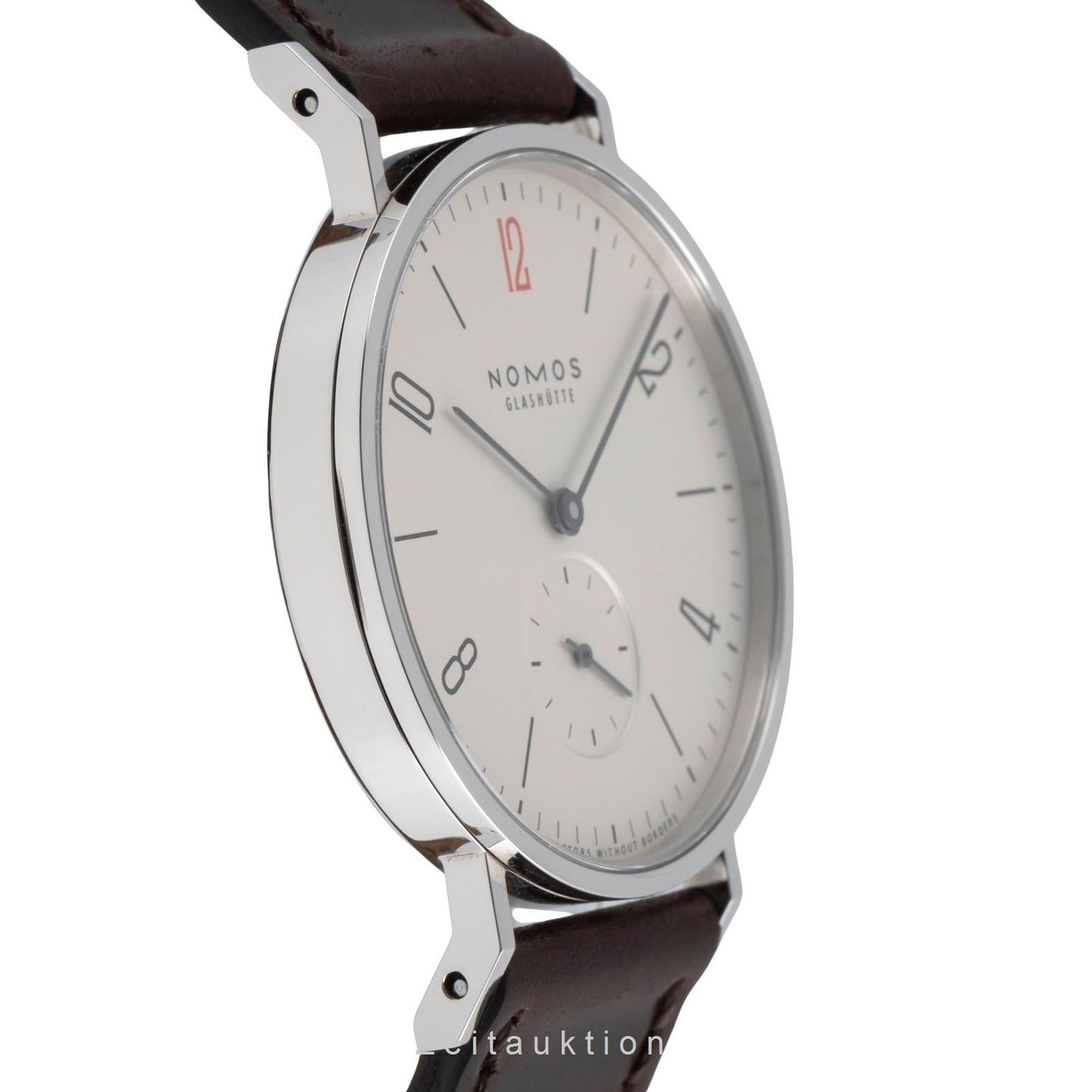 NOMOS Tangente Tangente for Doctors without Borders (Onbekend (willekeurig serienummer)) - Zilver wijzerplaat 35mm Staal (6/8)
