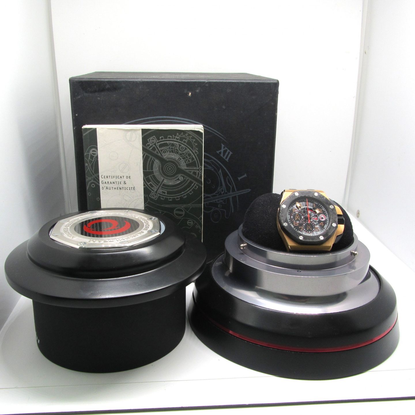 Audemars Piguet Royal Oak Offshore Chronograph 26062OR.OO.A002CA.01 (2007) - Black dial 44 mm Rose Gold case (5/6)