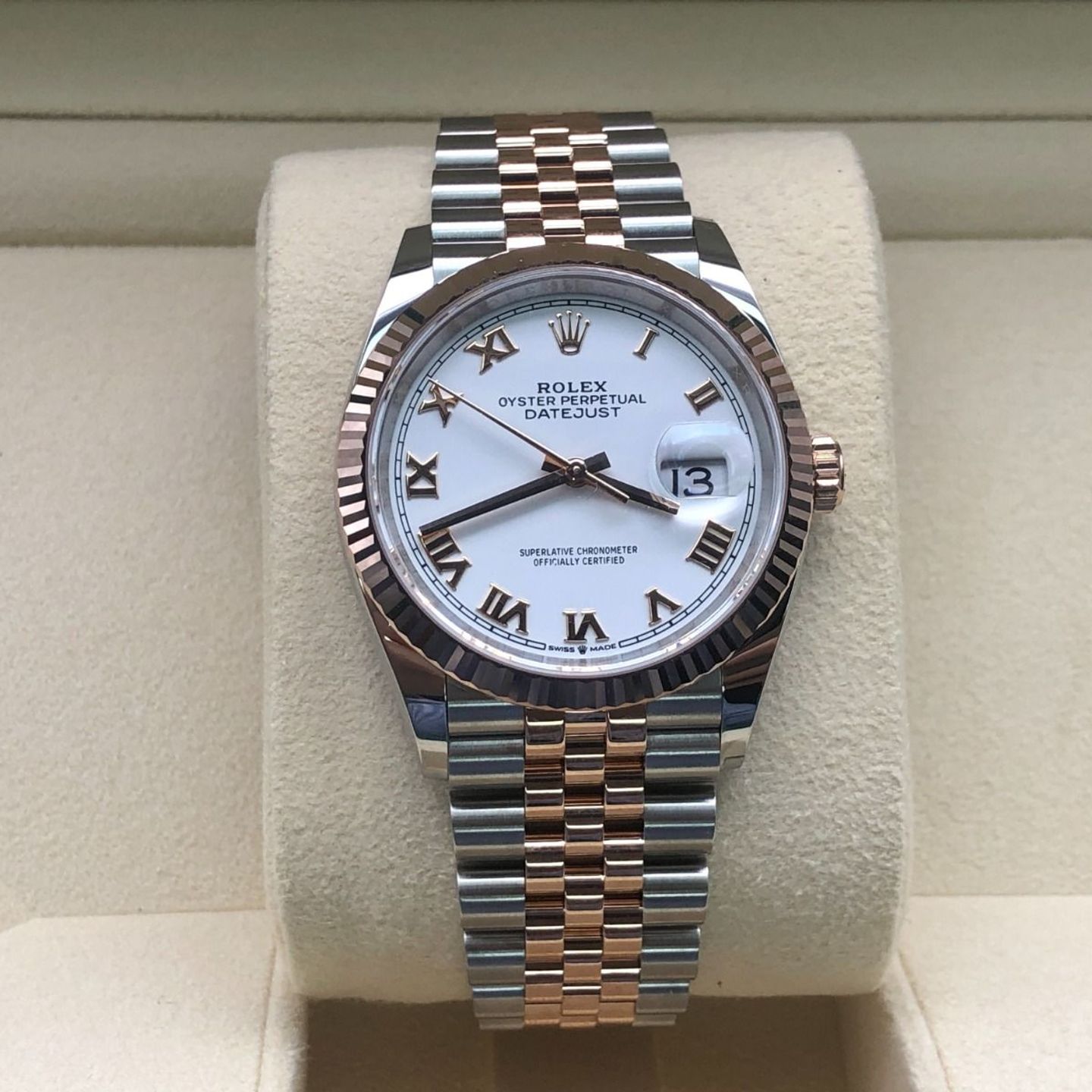 Rolex Datejust 36 126231 (2022) - White dial 36 mm Steel case (3/8)