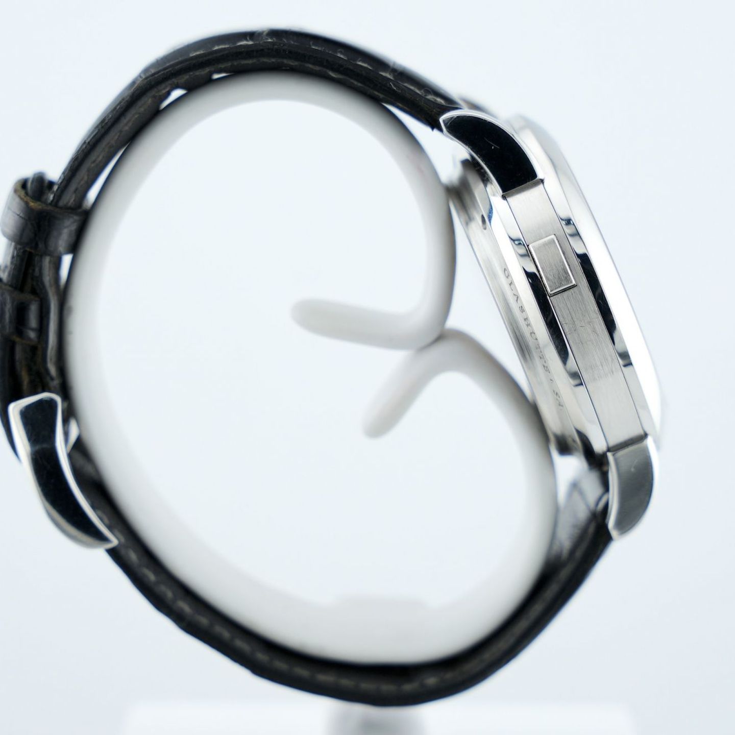 A. Lange & Söhne Datograph 403.035 (Onbekend (willekeurig serienummer)) - Zwart wijzerplaat 39mm Platina (7/8)