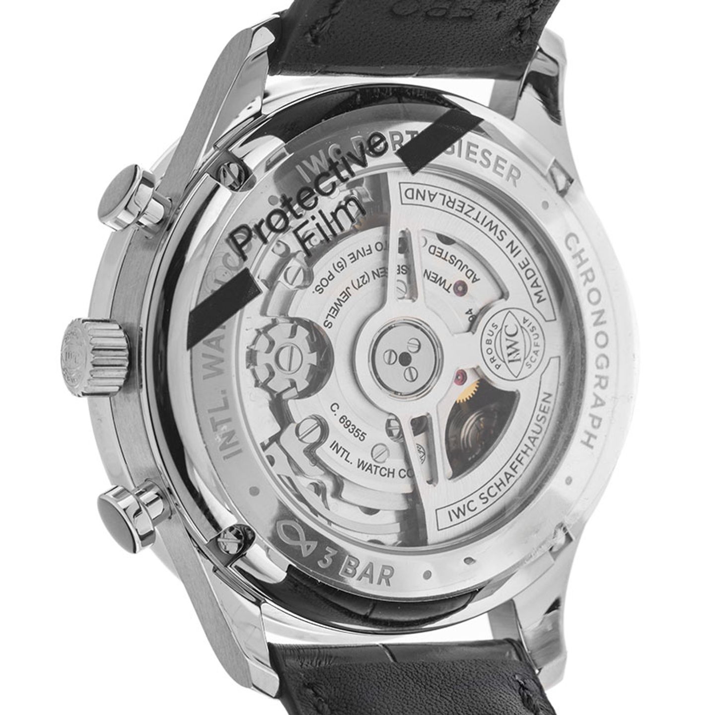 IWC Portuguese Chronograph IW371624 (2025) - Grey dial 41 mm Steel case (6/7)