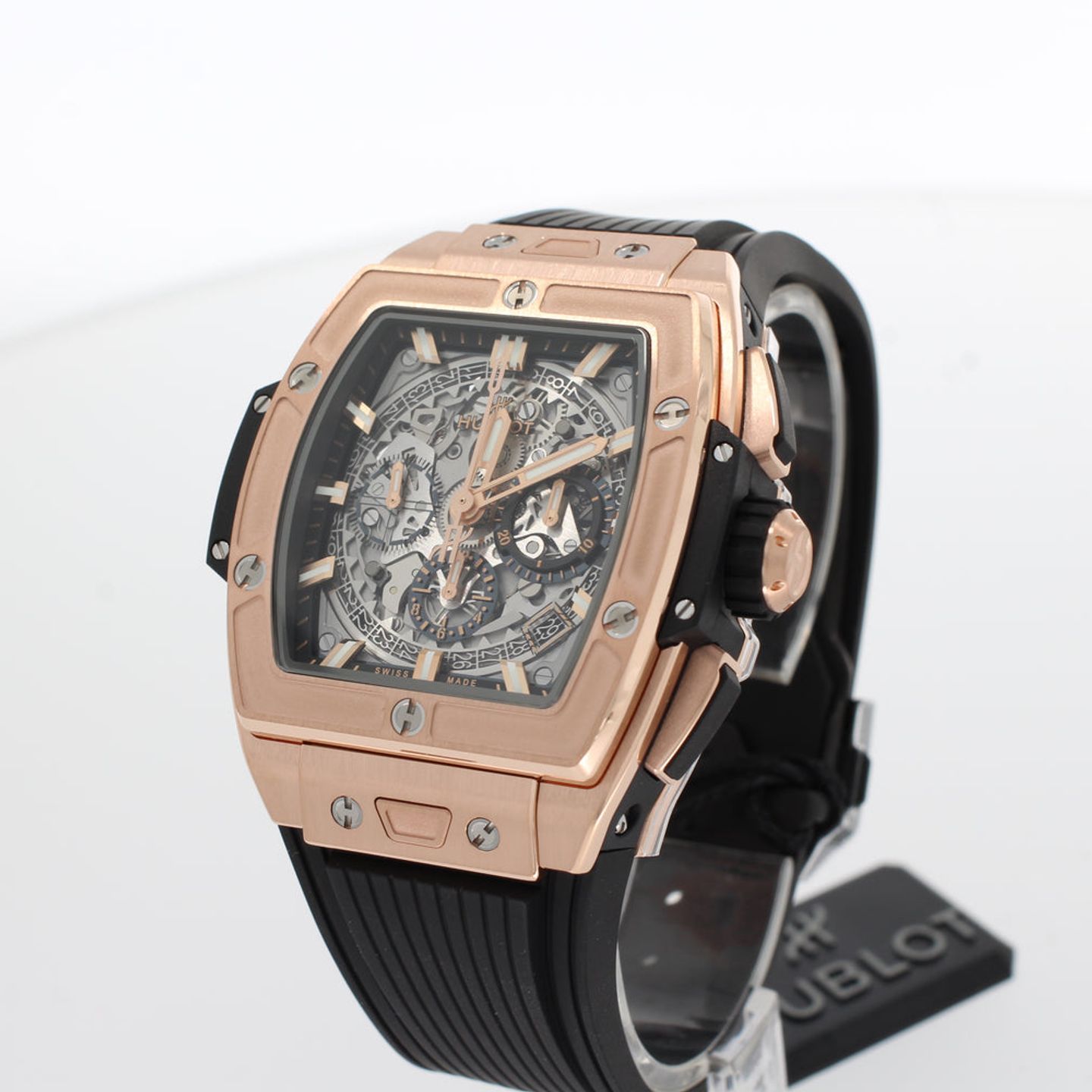 Hublot Spirit of Big Bang 642.OX.0180.RX (2024) - Transparent dial 42 mm Rose Gold case (1/4)