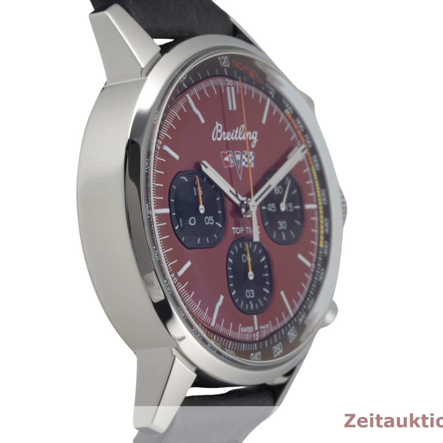 Breitling Top Time A25310241K1X1 (Unknown (random serial)) - Red dial 42 mm Steel case (7/8)