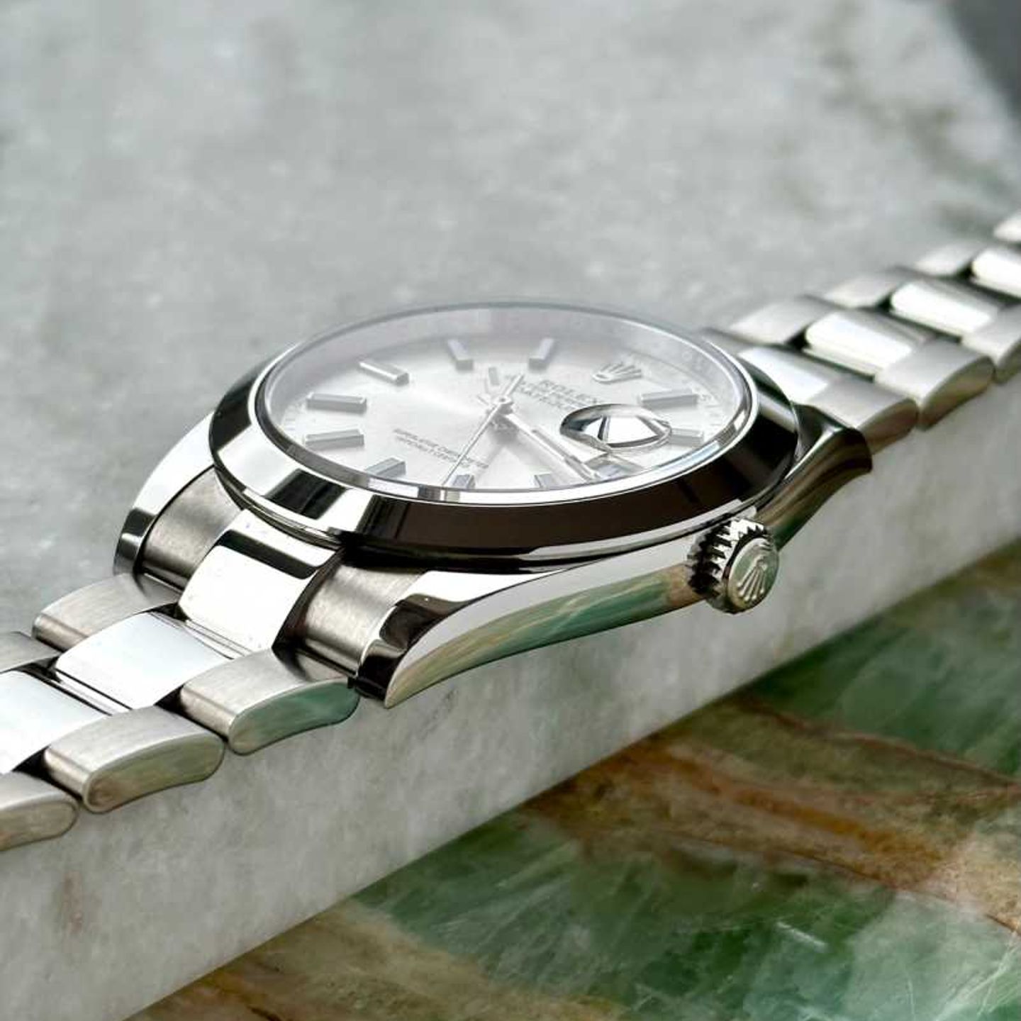 Rolex Datejust 41 126300 (2021) - Silver dial 41 mm Steel case (8/8)