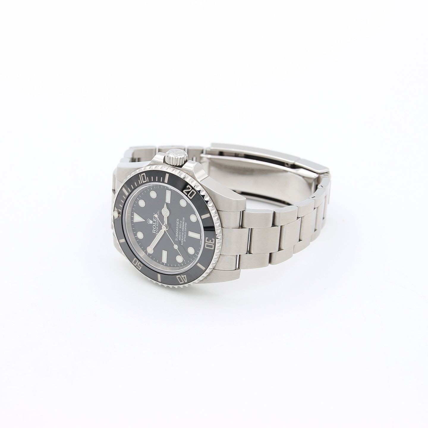 Rolex Submariner No Date 114060 (Unknown (random serial)) - Black dial 40 mm Steel case (6/8)