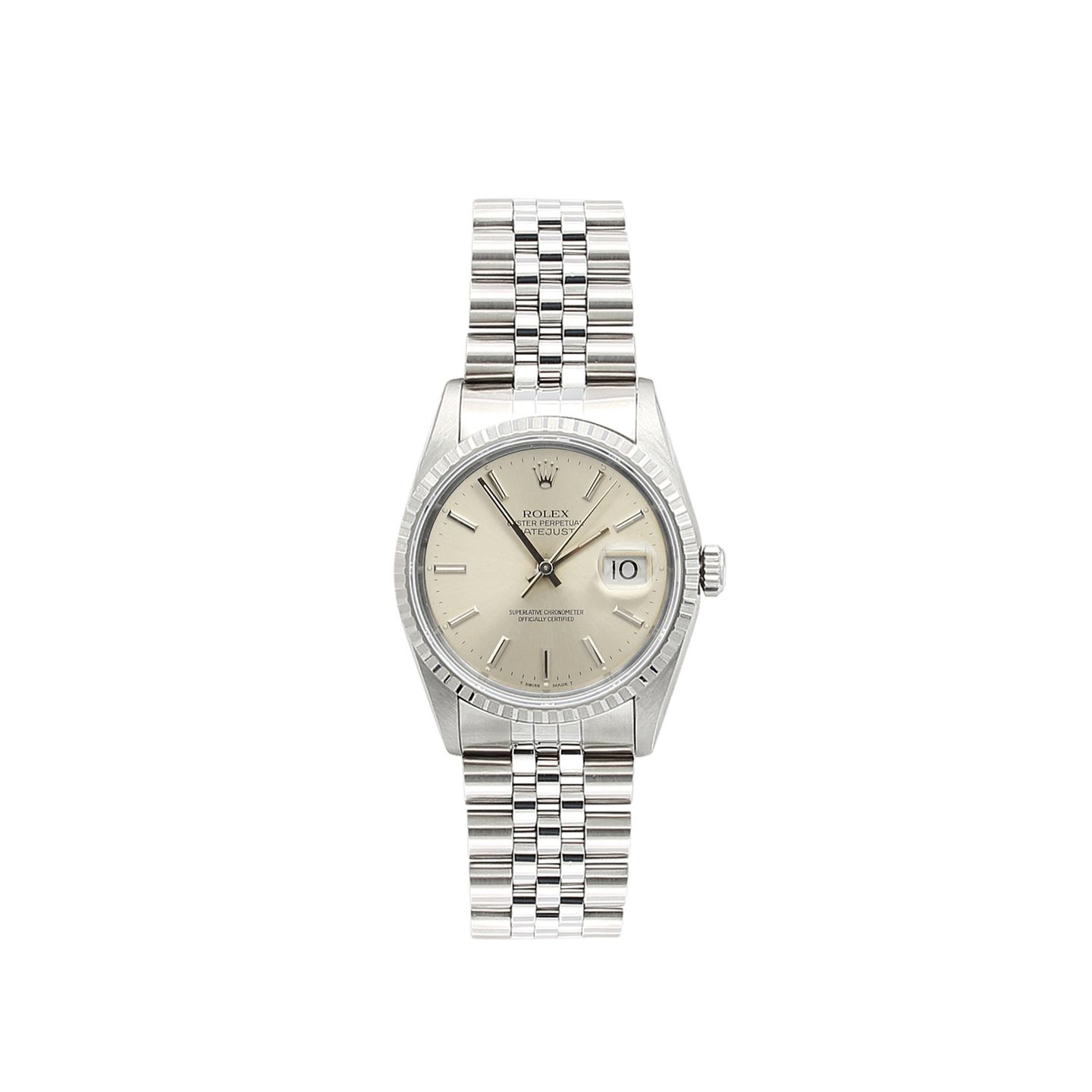 Rolex Datejust 36 16220 (Unknown (random serial)) - 36 mm Steel case (3/8)