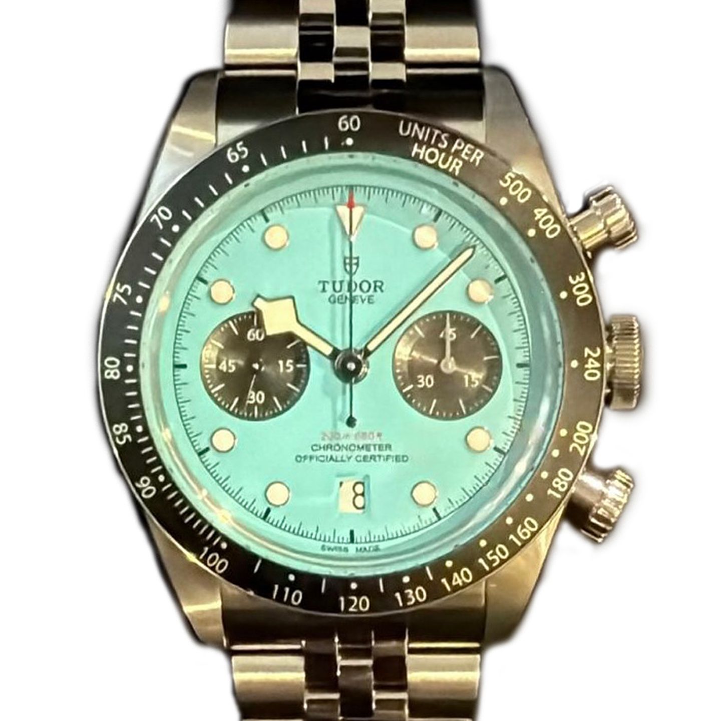 Tudor Black Bay Chrono 79360N (2025) - Turquoise wijzerplaat 41mm Staal (1/1)