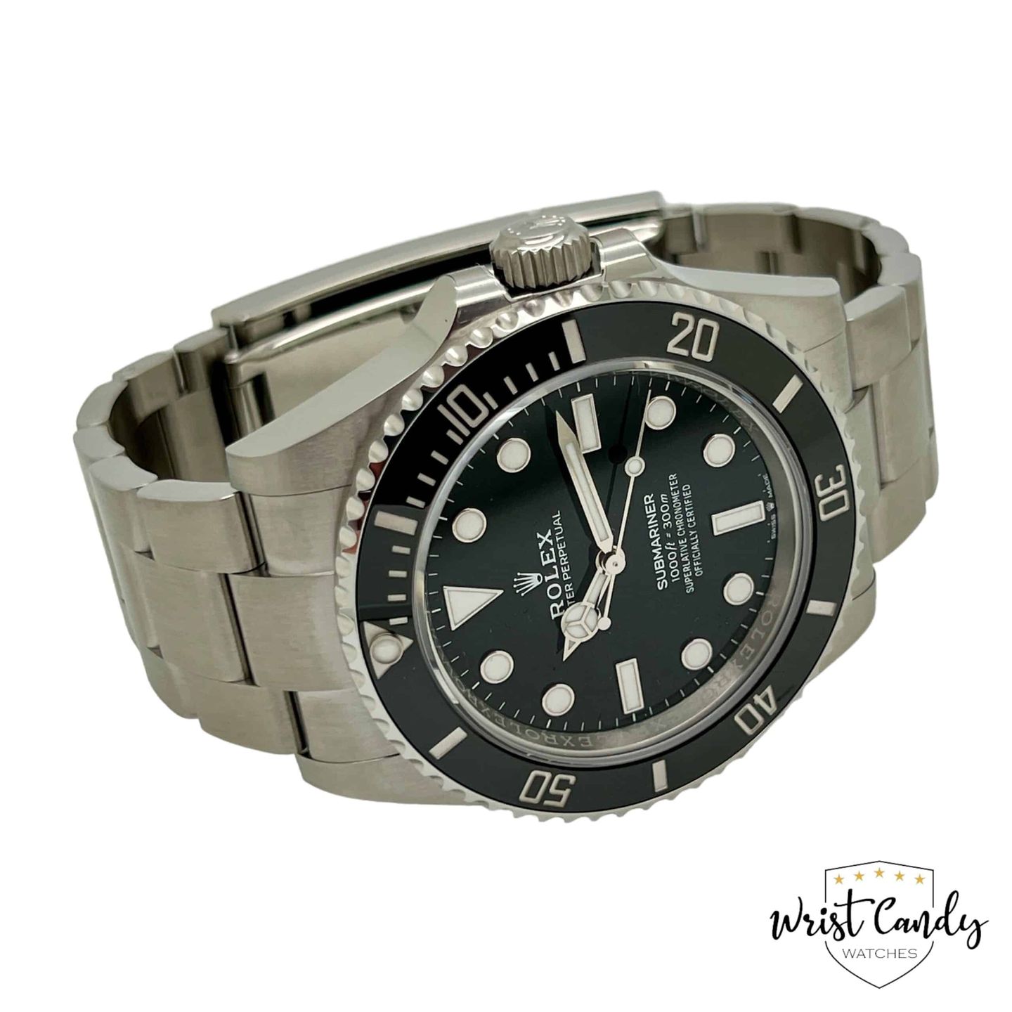 Rolex Submariner No Date 124060 (2024) - Zwart wijzerplaat 41mm Staal (4/8)