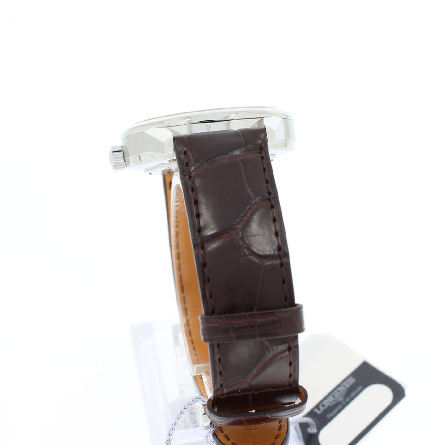 Longines Flagship Heritage L4.815.4.78.2 (2025) - Zilver wijzerplaat 39mm Staal (4/4)