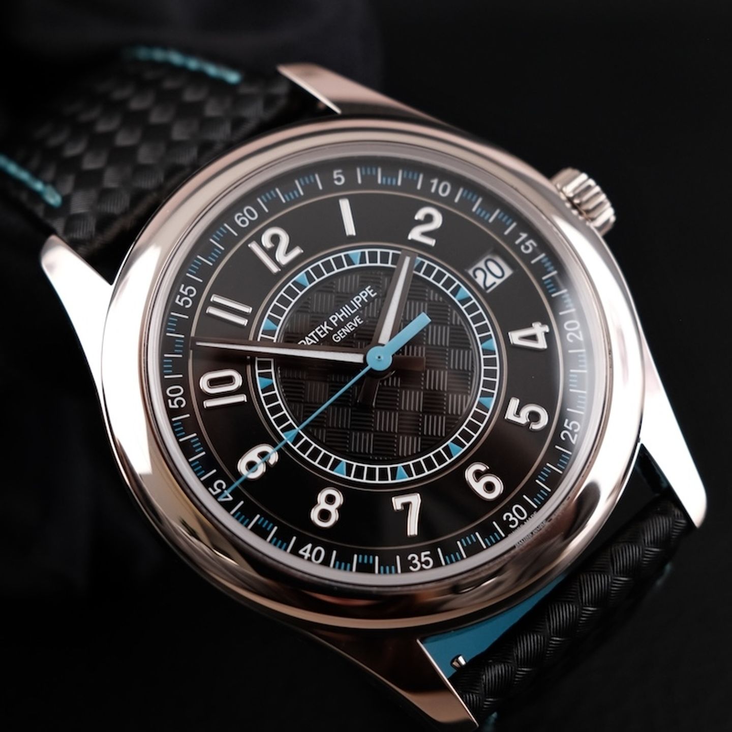 Patek Philippe Calatrava 6007G-011 (2025) - Black dial 40 mm White Gold case (6/8)