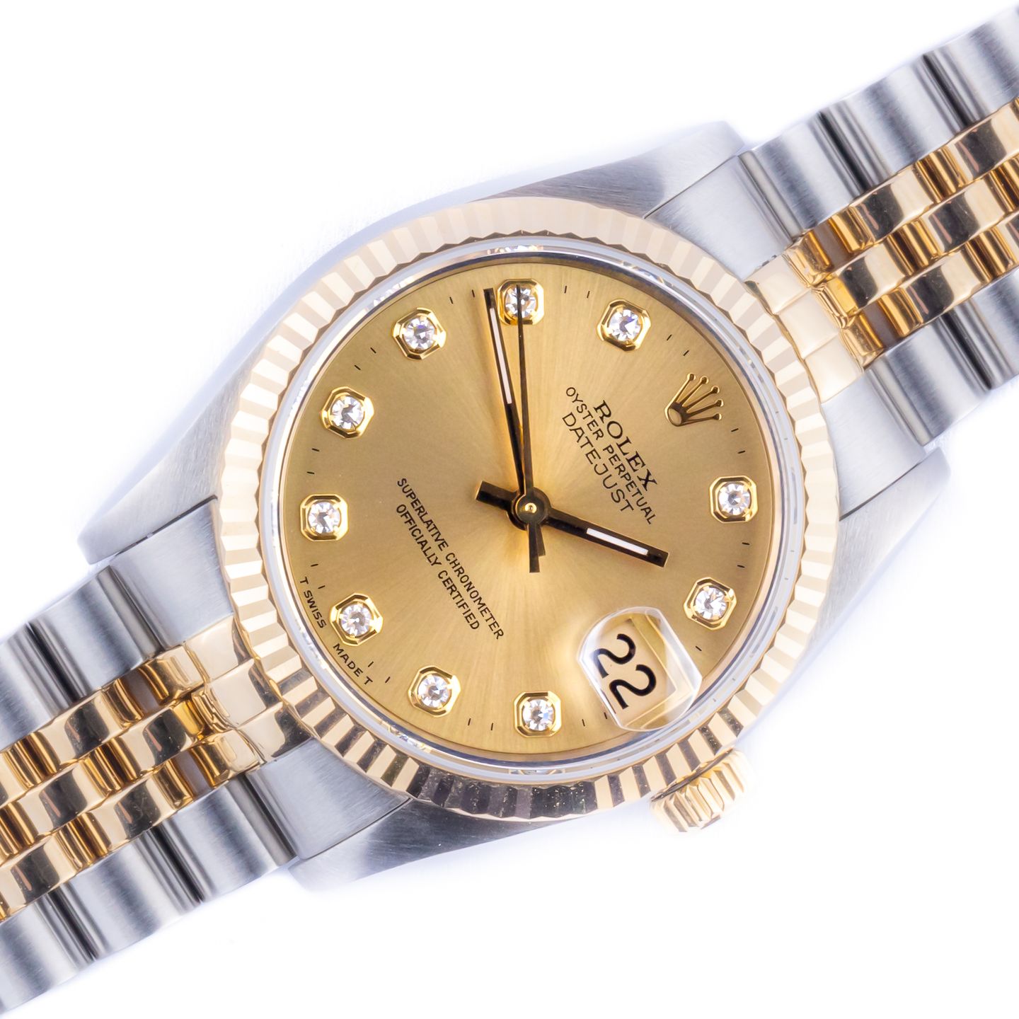 Rolex Datejust 31 68273 (1993) - 31 mm Gold/Steel case (1/8)