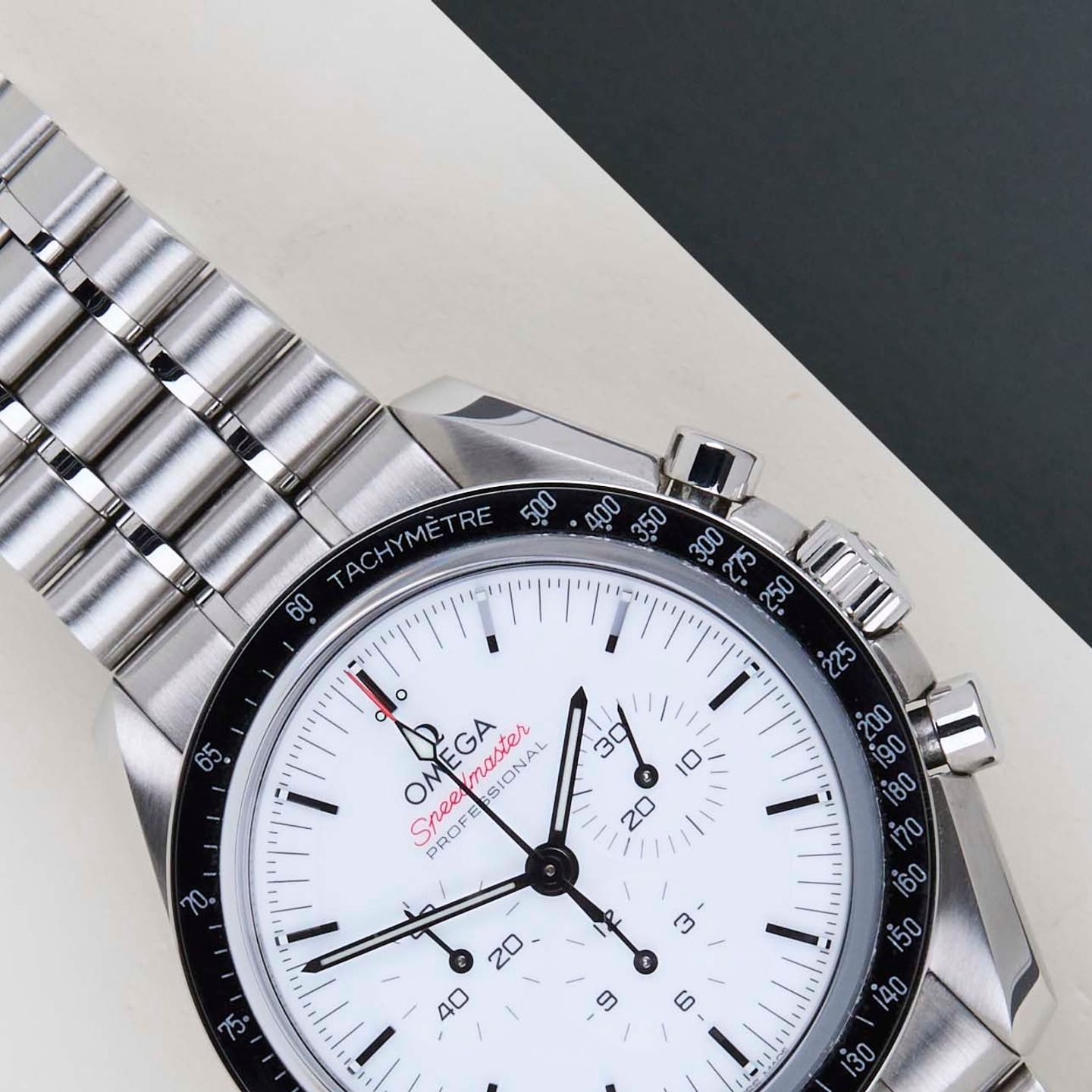 Omega Speedmaster Professional Moonwatch 310.30.42.50.04.001 (2025) - Wit wijzerplaat 42mm Staal (3/8)