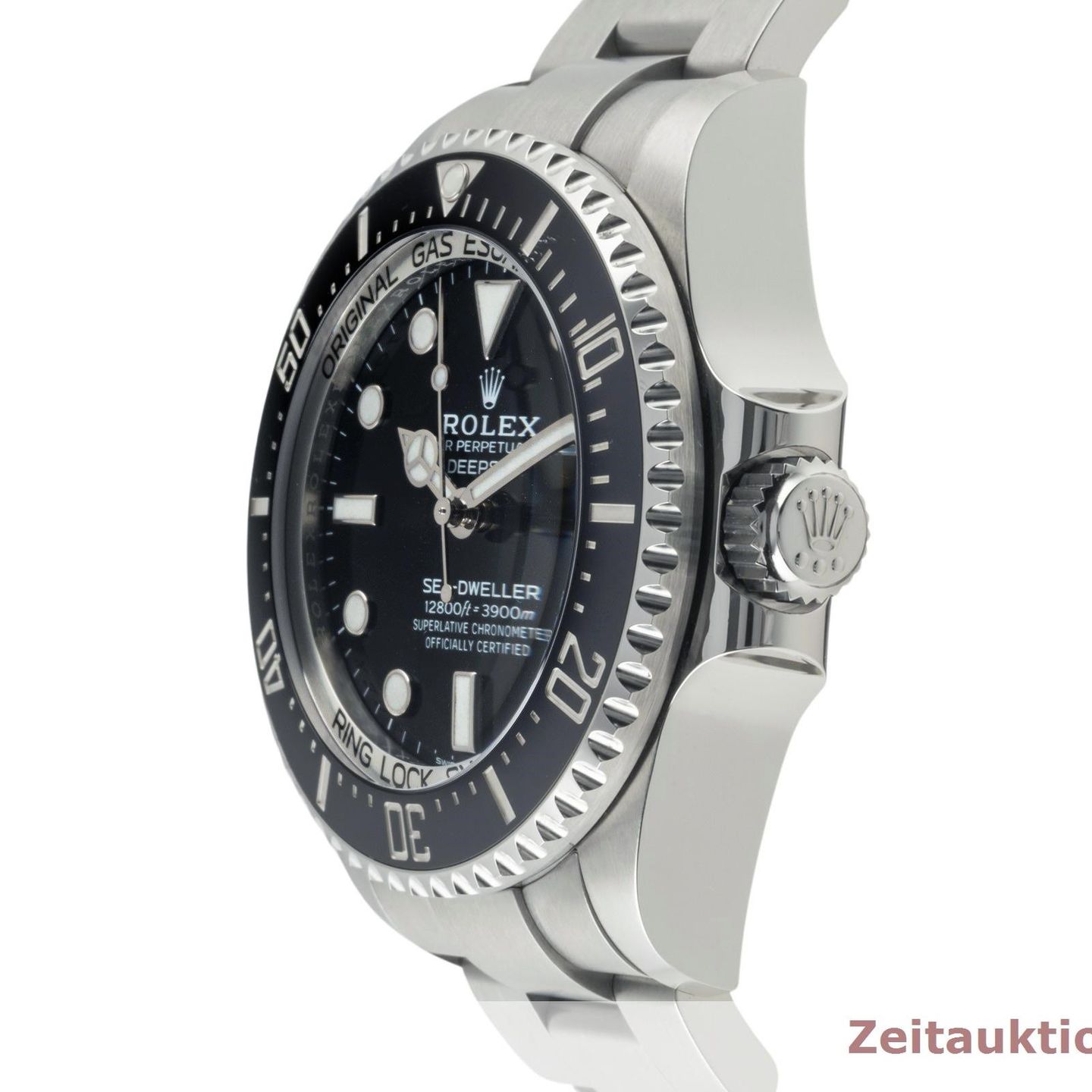 Rolex Sea-Dweller Deepsea 126660 (Onbekend (willekeurig serienummer)) - Zwart wijzerplaat 44mm Staal (6/8)
