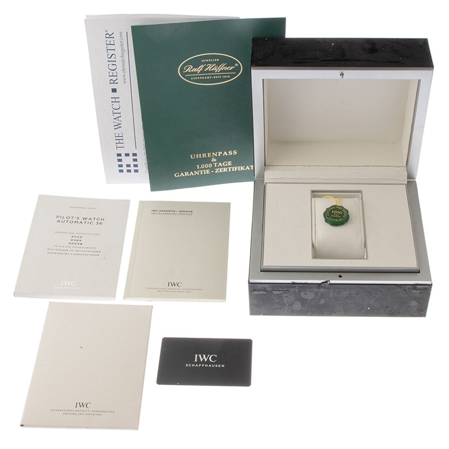 IWC Pilot's Watch Automatic 36 IW324002 (2018) - Grey dial 36 mm Steel case (2/8)