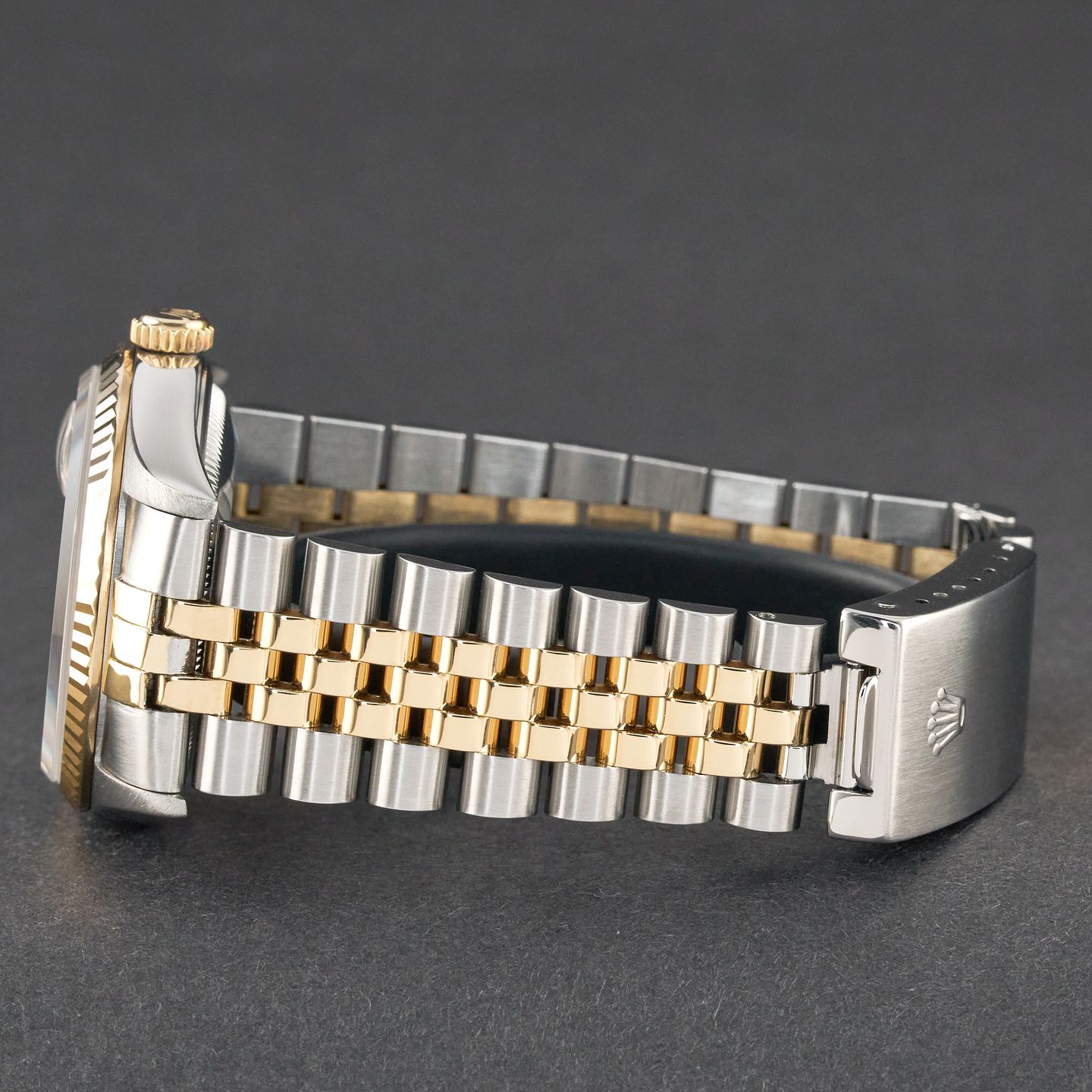 Rolex Datejust 36 16233 (1995) - Champagne dial 36 mm Gold/Steel case (5/8)