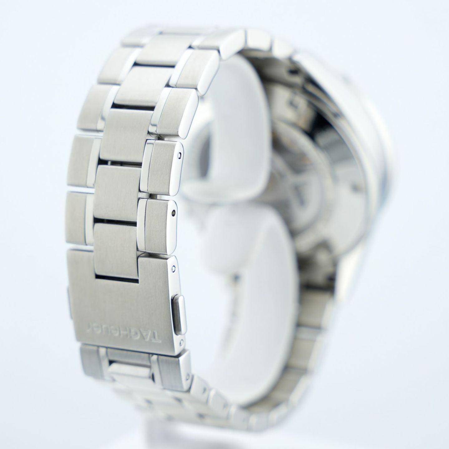 TAG Heuer Carrera Calibre 16 CV2A10 (Onbekend (willekeurig serienummer)) - Zwart wijzerplaat 43mm Staal (6/8)