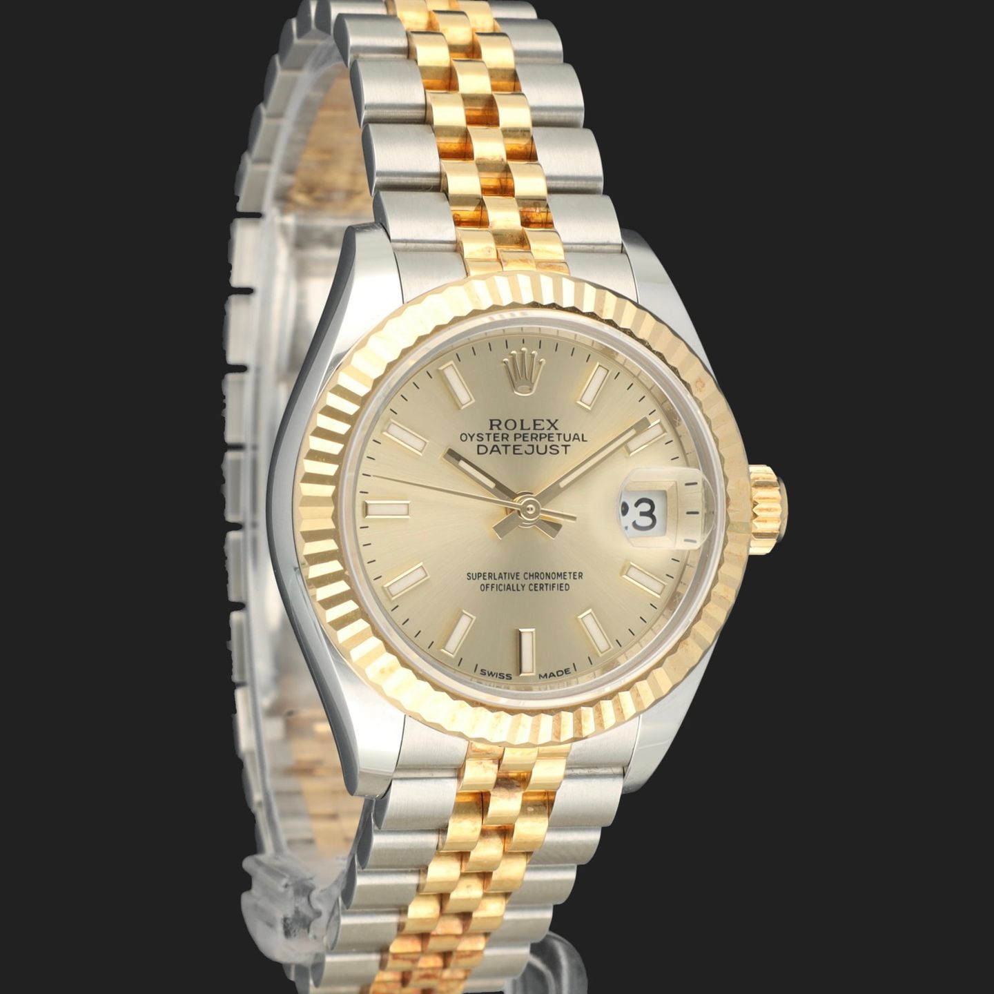 Rolex Lady-Datejust 279173 (2019) - 28 mm Gold/Steel case (4/7)