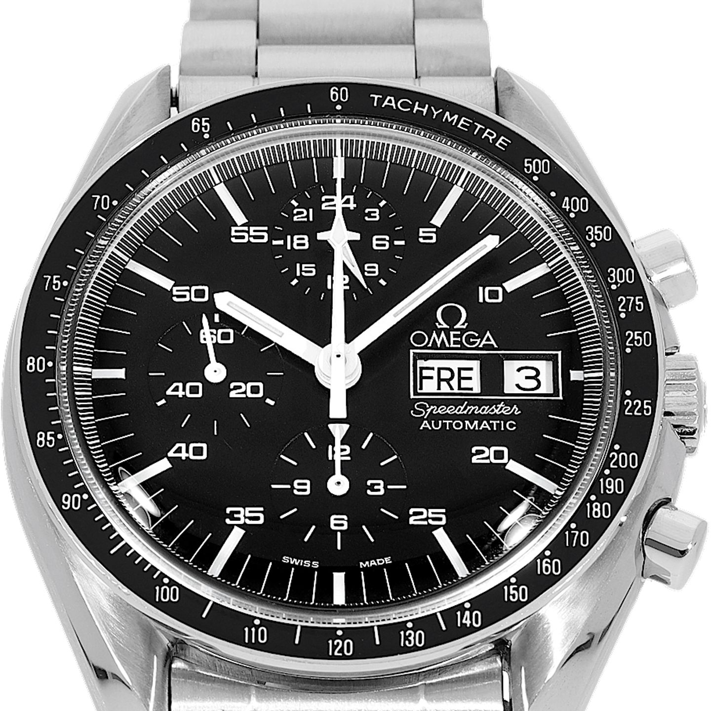 Omega Speedmaster 376.0822 (1988) - Black dial 42 mm Steel case (1/5)