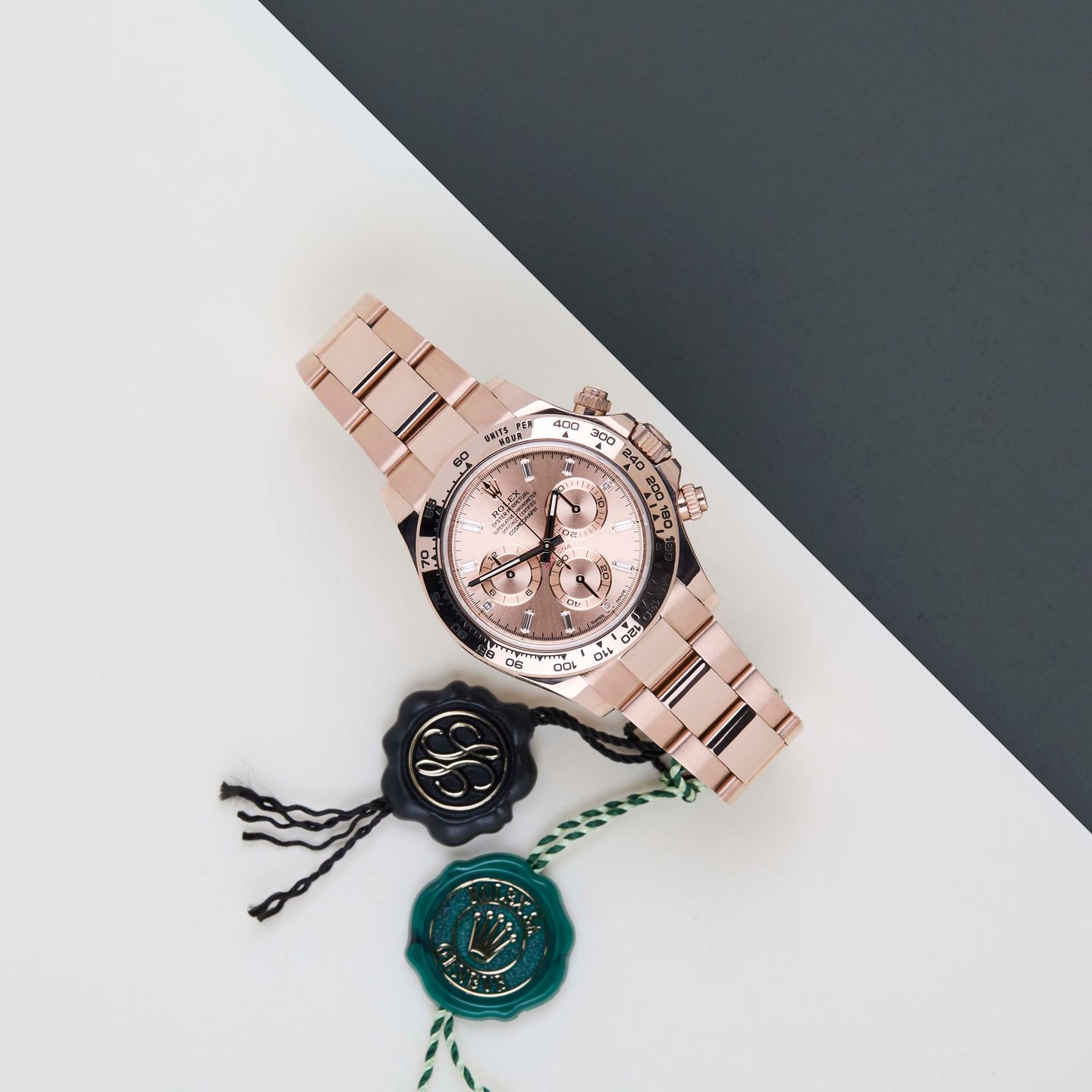 Rolex Daytona 116505 (2019) - Roze wijzerplaat 40mm Roségoud (2/8)