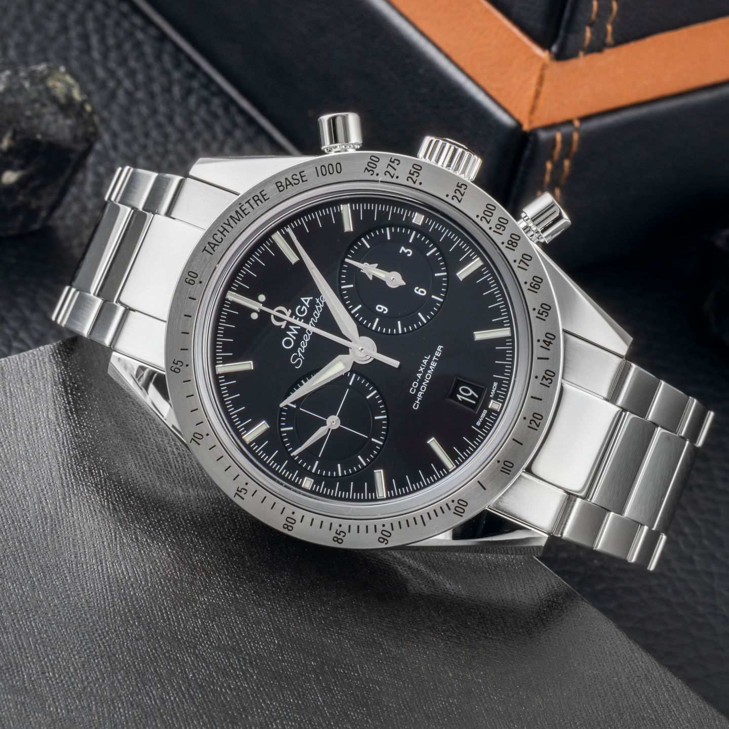 Omega Speedmaster '57 331.10.42.51.01.001 (Onbekend (willekeurig serienummer)) - Zwart wijzerplaat 42mm Staal (2/8)