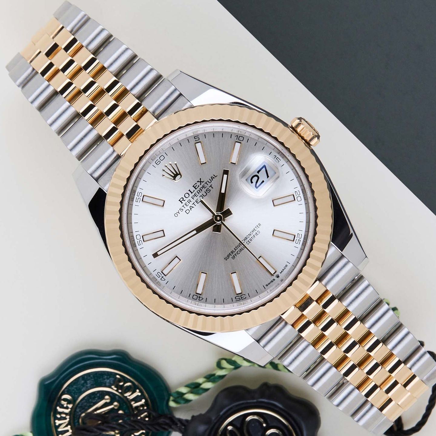 Rolex Datejust 41 126333 (2023) - 41mm Goud/Staal (1/8)