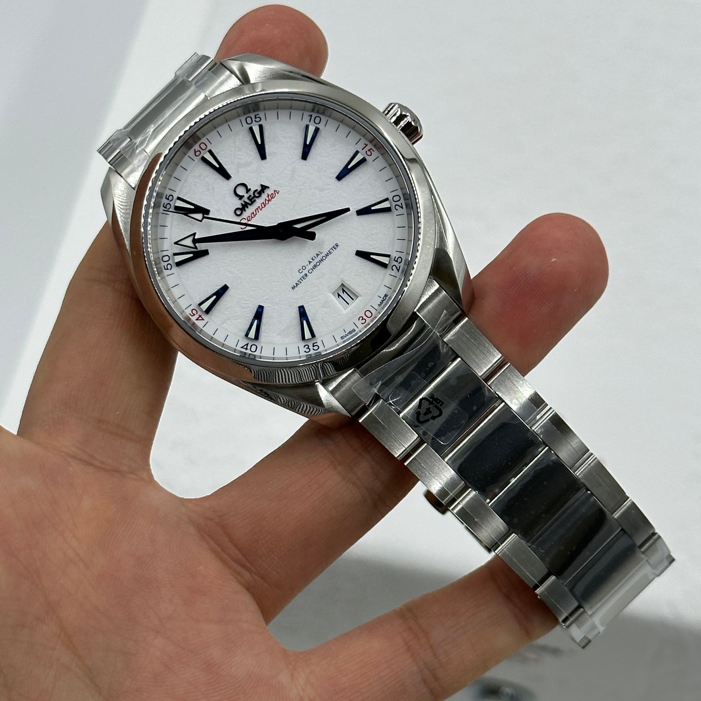 Omega Seamaster Aqua Terra 522.10.41.21.04.001 (2023) - Wit wijzerplaat 41mm Staal (8/8)