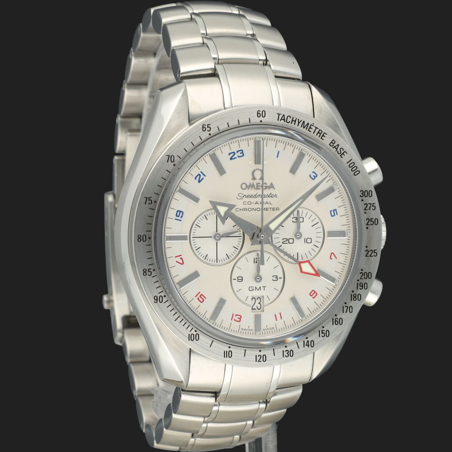 Omega Speedmaster Broad Arrow 3581.30.00 (2011) - Wit wijzerplaat 44mm Staal (4/8)