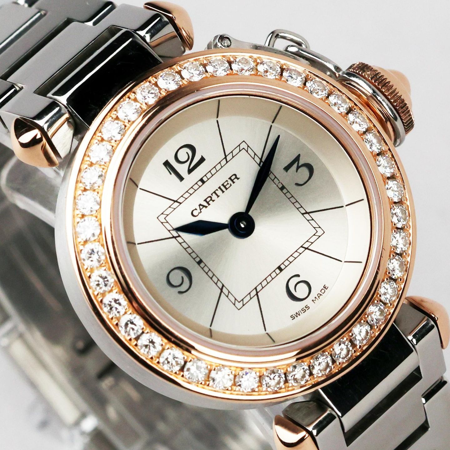 Cartier Pasha 2973 (Unknown (random serial)) - 27 mm Steel case (3/7)