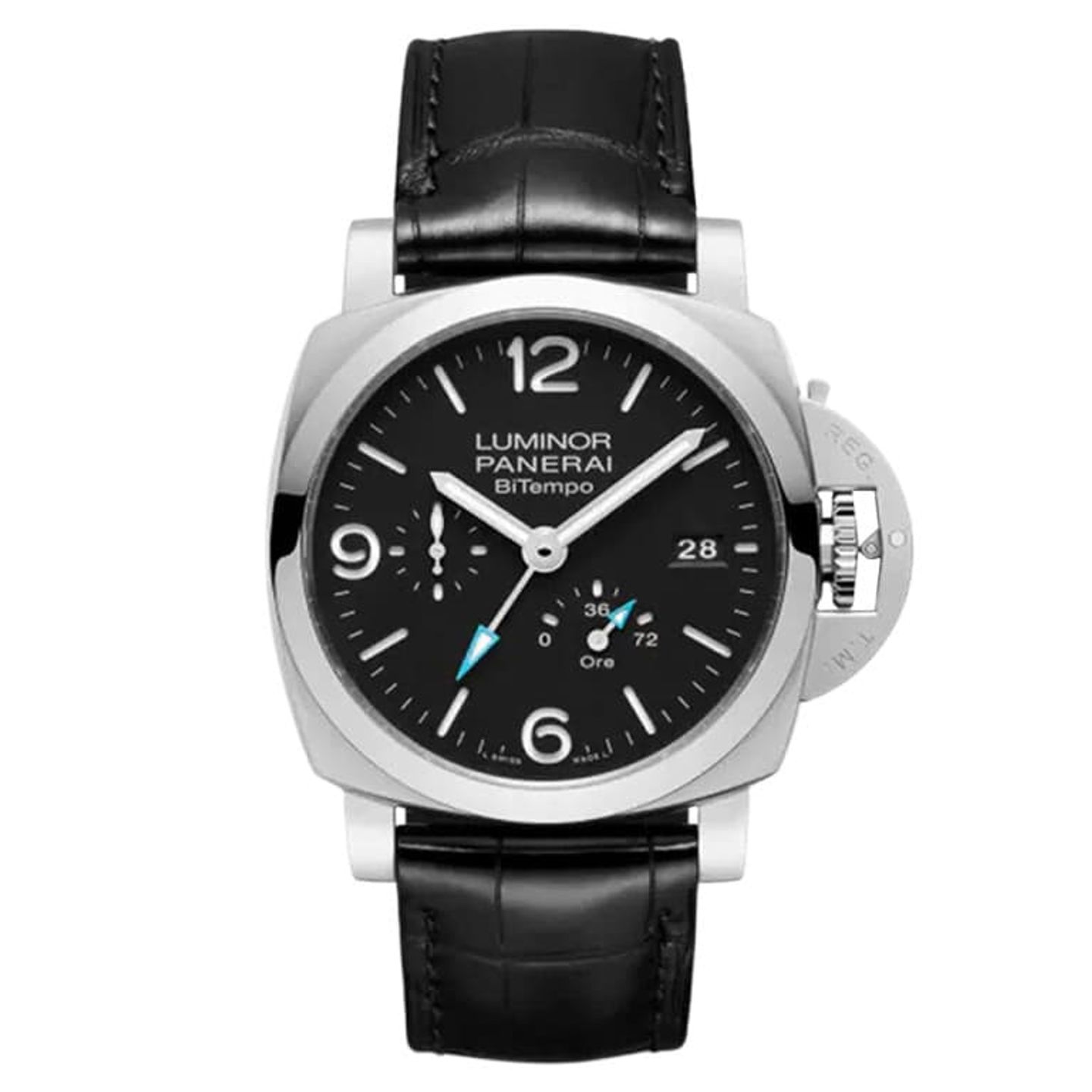 Panerai Luminor 1950 PAM01360 (2023) - Black dial 44 mm Steel case (1/1)