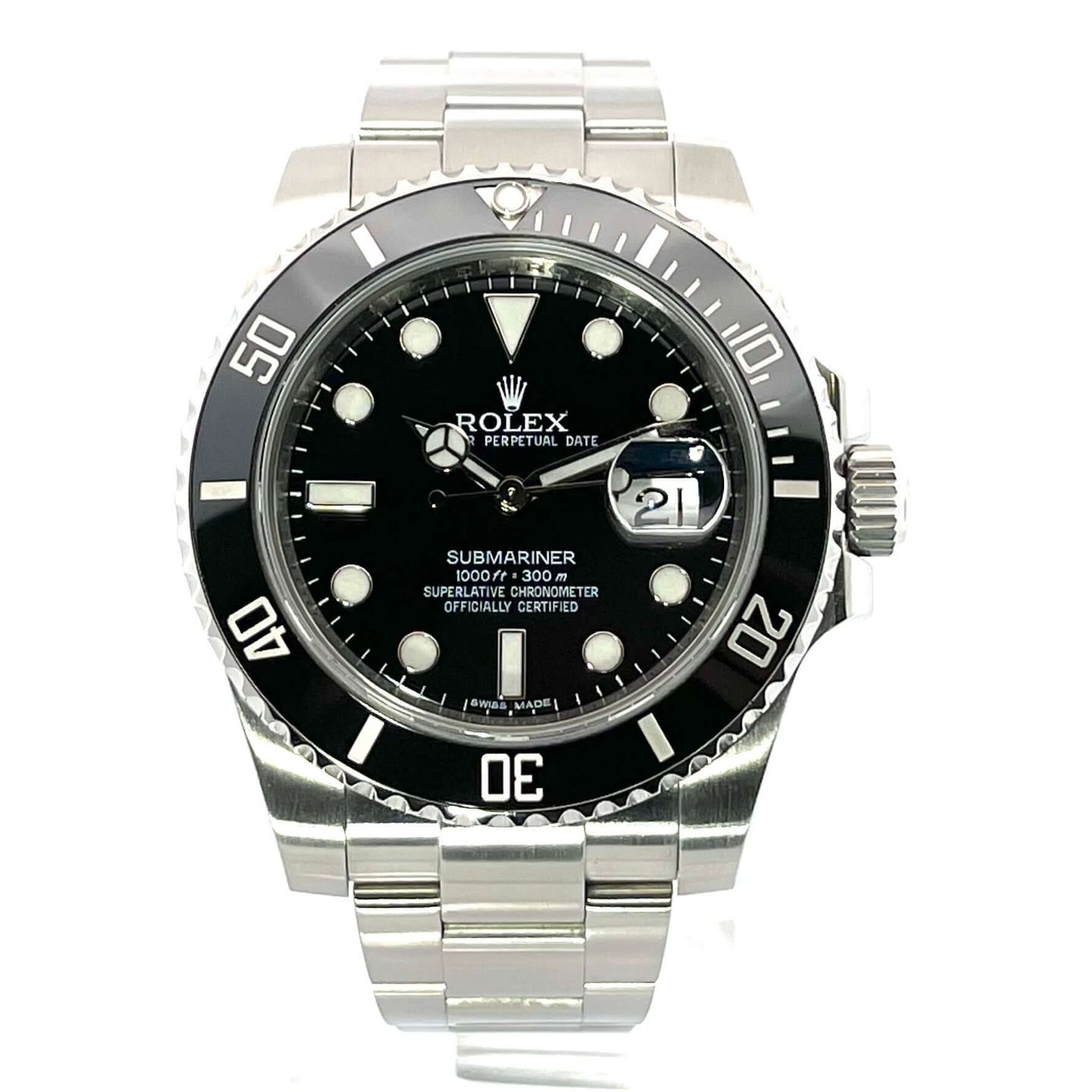 Rolex Submariner Date 116610LN (2011) - 40mm Staal (2/8)