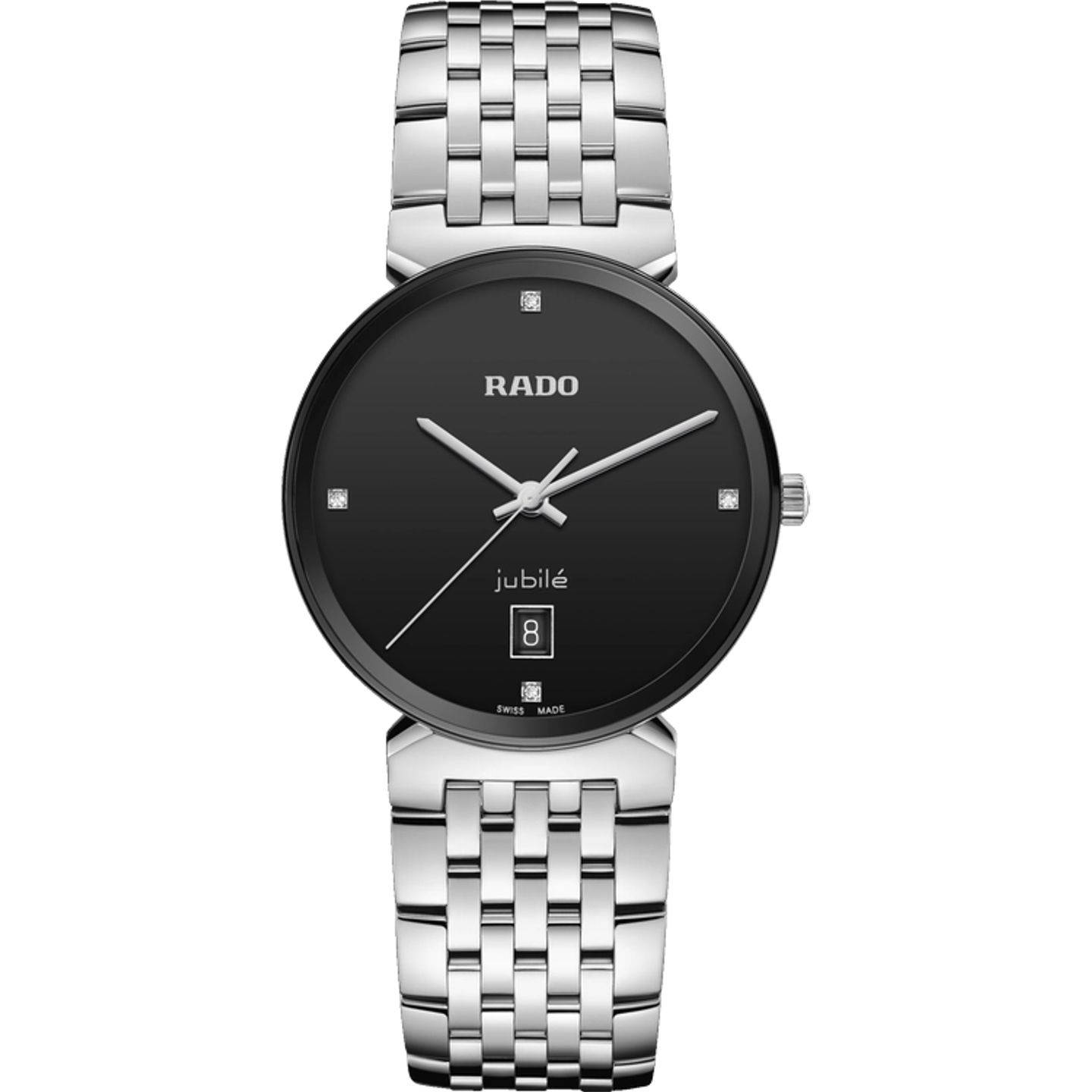 Rado Florence R48912713 (2026) - Black dial 38 mm Steel case (1/1)