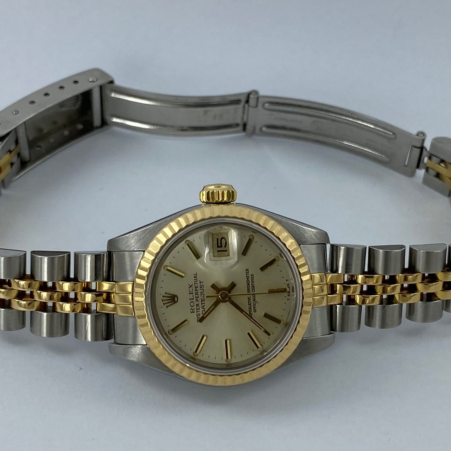 Rolex Lady-Datejust 69173 (1986) - 26 mm Gold/Steel case (1/6)