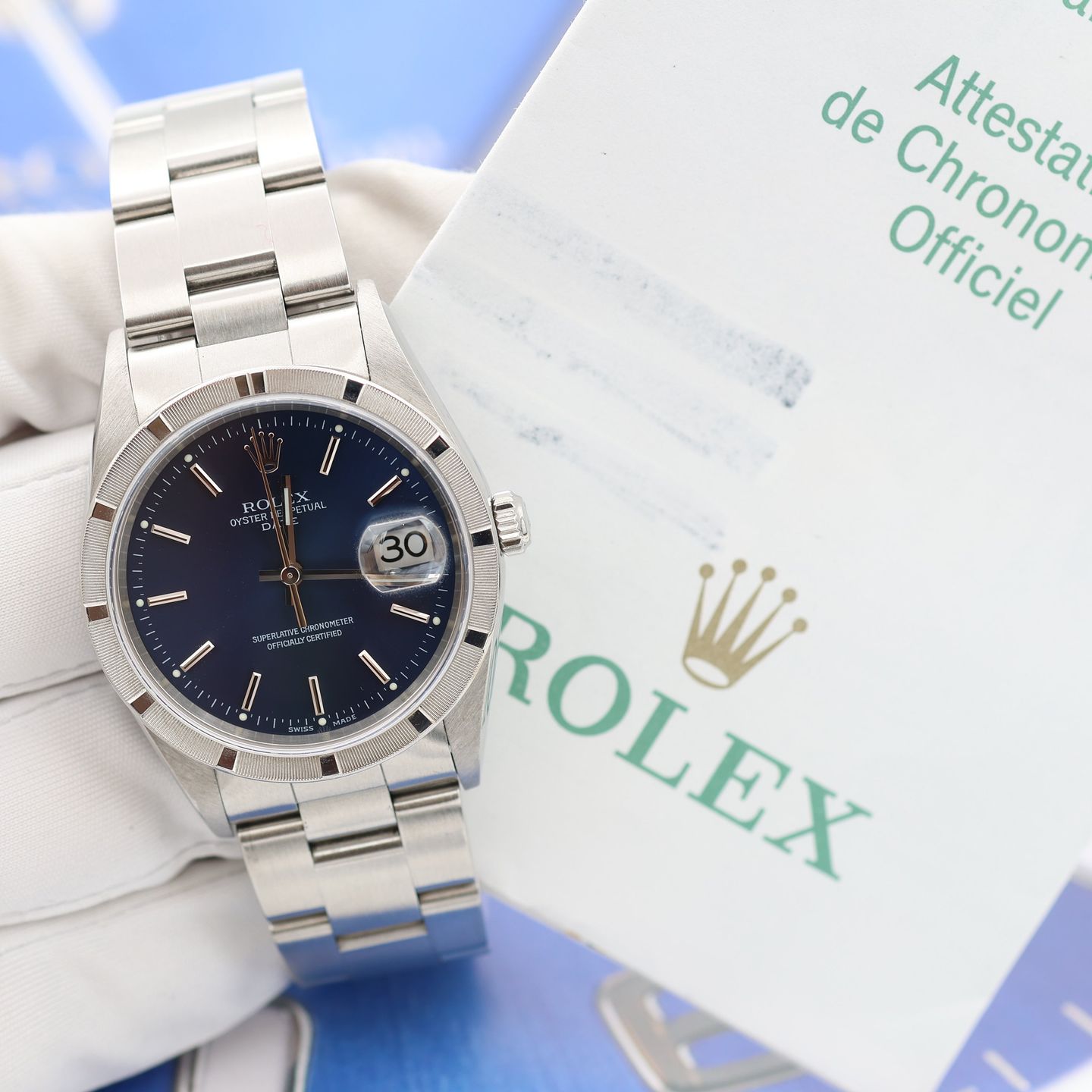 Rolex Oyster Perpetual Date 15210 - (7/8)