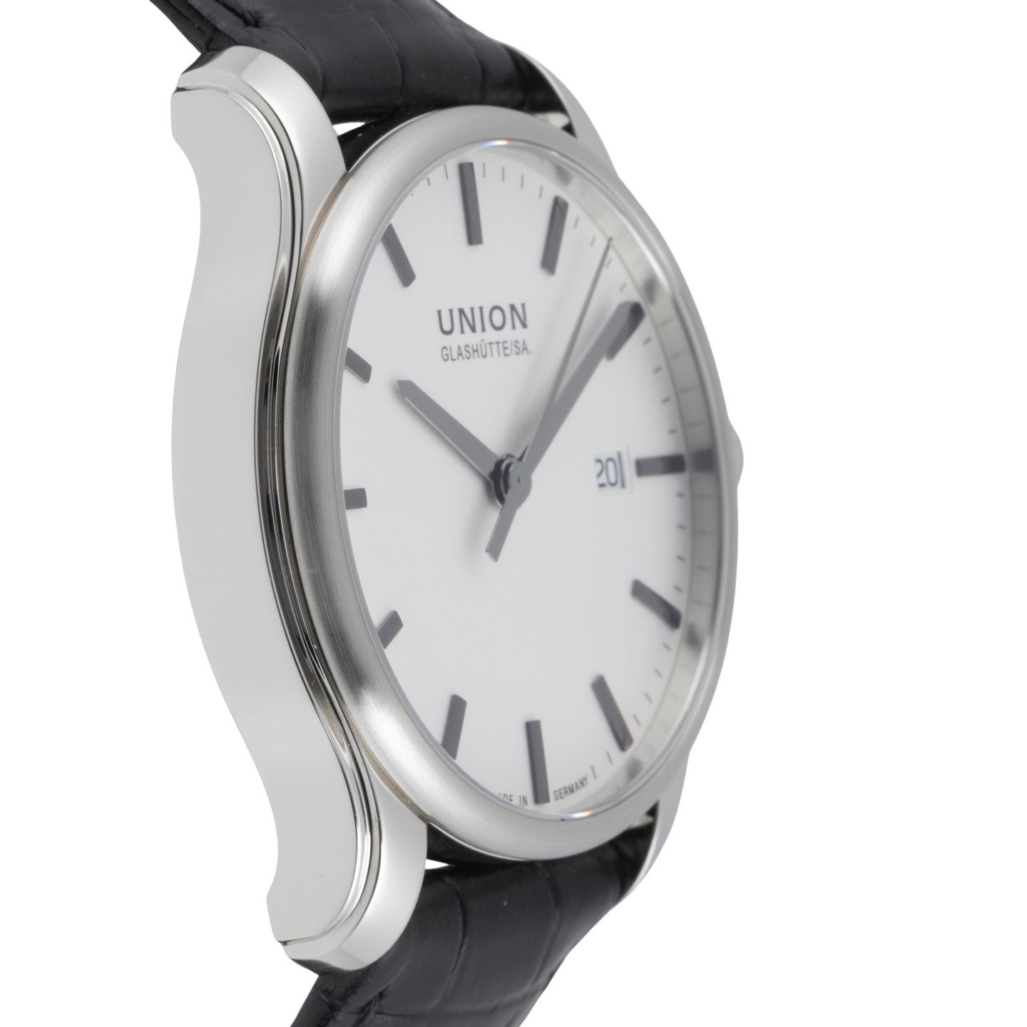 Union Glashütte Unknown 26-32-09-05-10 (2015) - Black dial 40 mm Steel case (7/8)