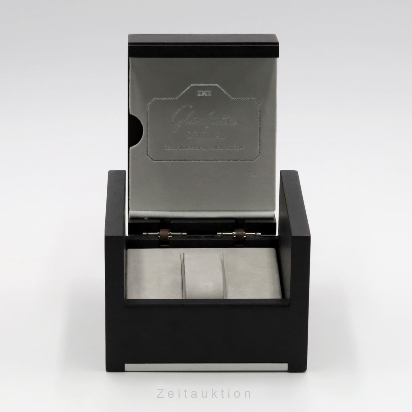 Glashütte Original PanoMaticLunar 1-90-02-02-02-04 (2005) - Zilver wijzerplaat 40mm Staal (7/8)