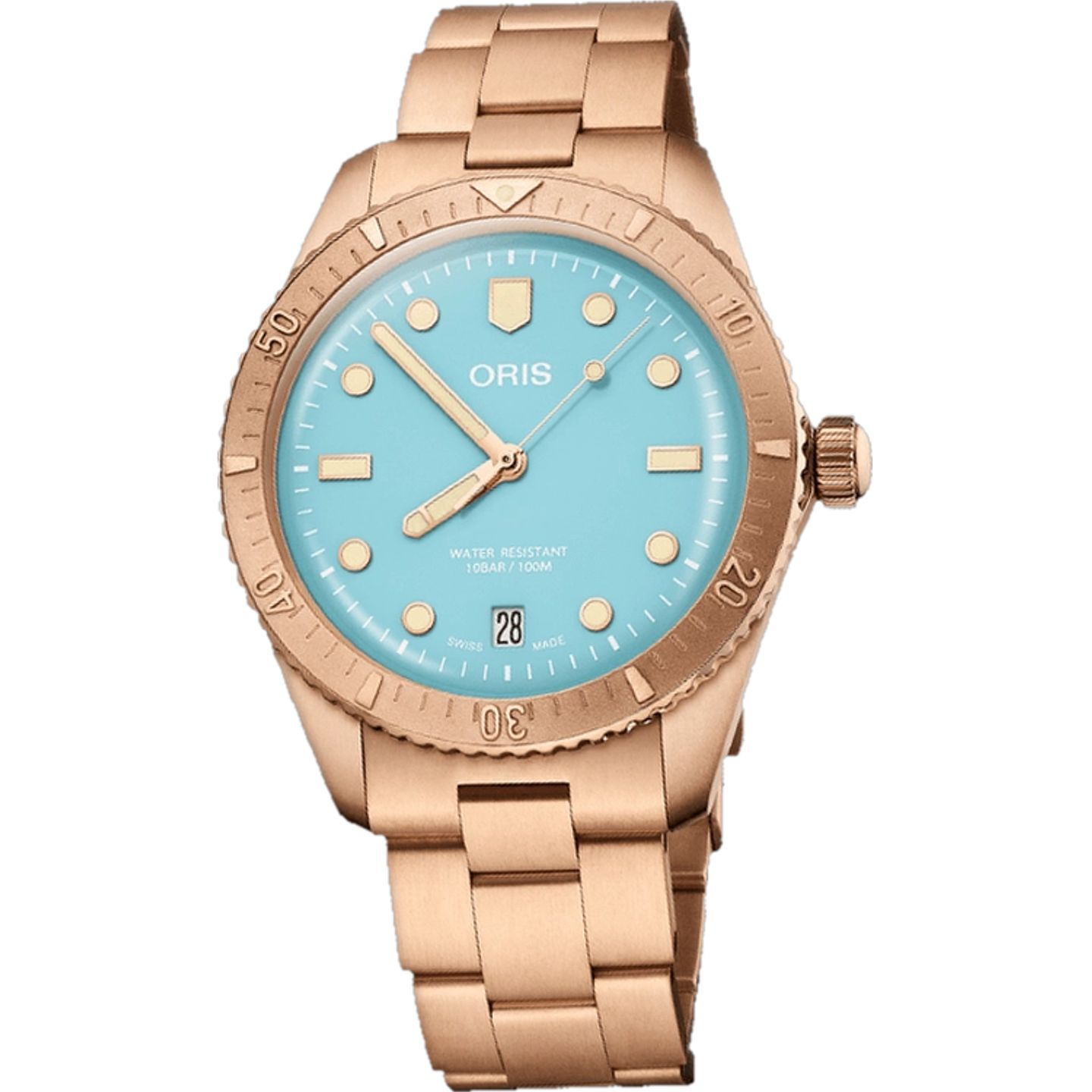 Oris Divers Sixty Five 01 733 7771 3155-07 8 19 15 (2026) - Blue dial 38 mm Bronze case (1/1)