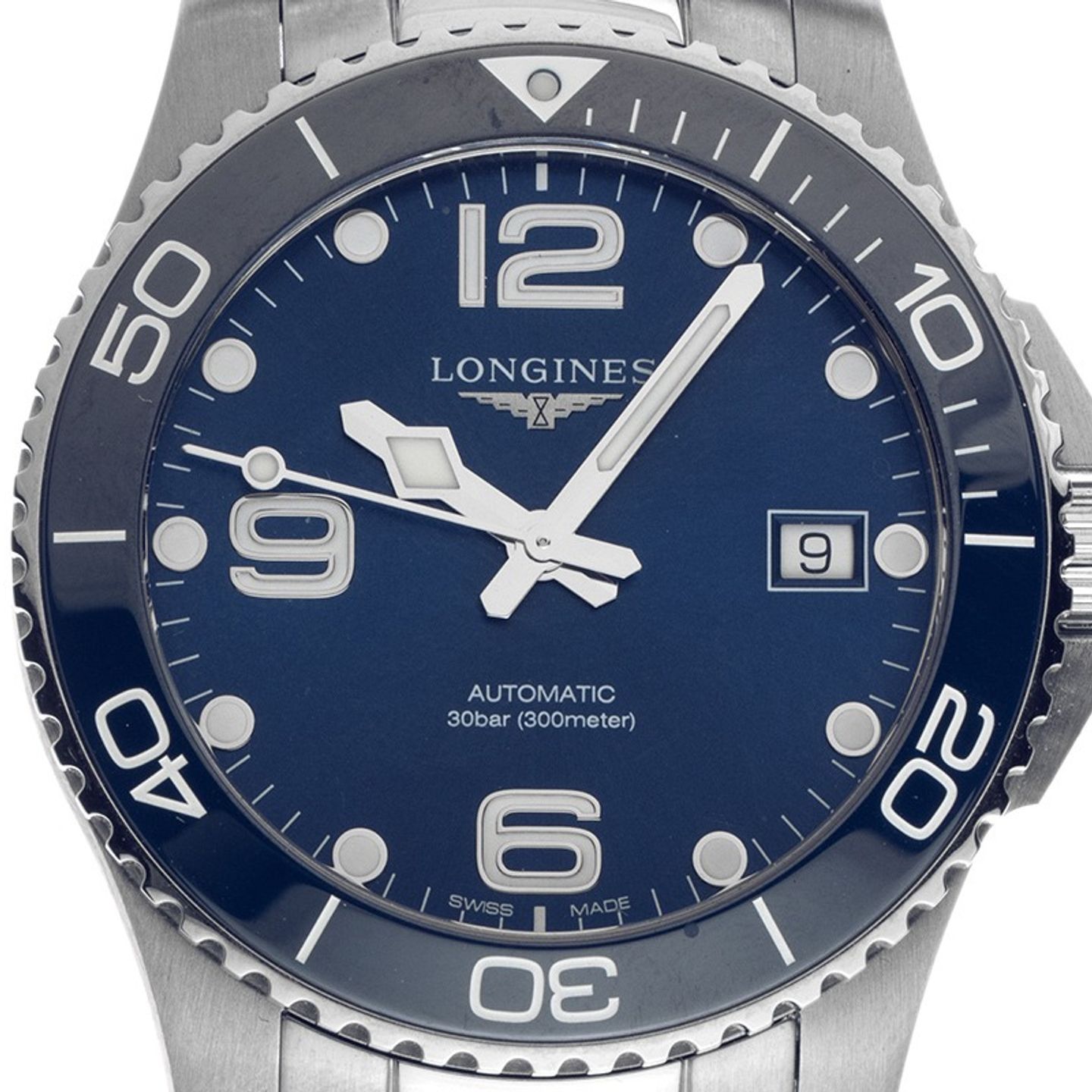 Longines HydroConquest L3.781.4.96.6 (2025) - Blue dial 41 mm Steel case (1/7)