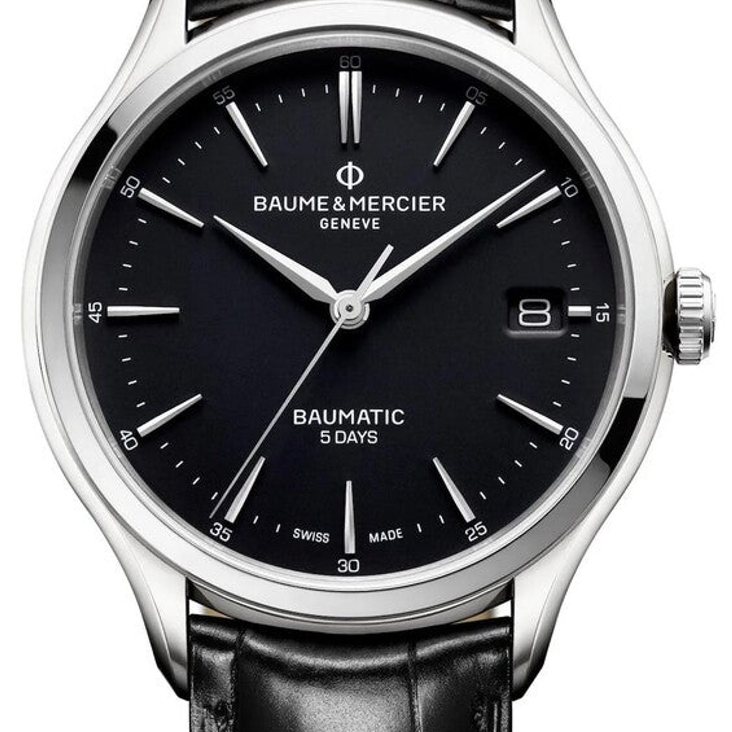 Baume & Mercier Clifton M0A10399 (2026) - Black dial 40 mm Steel case (1/1)