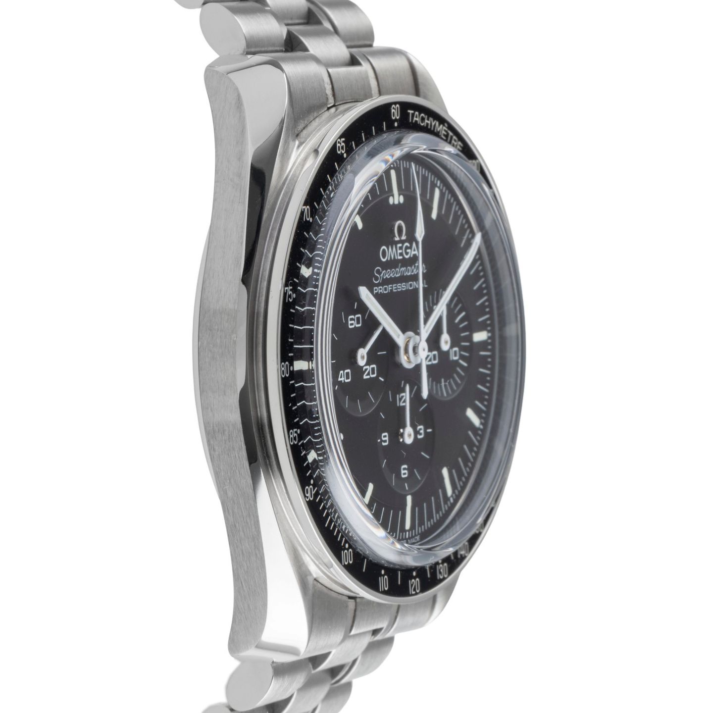 Omega Speedmaster Professional Moonwatch 310.30.42.50.01.002 (Onbekend (willekeurig serienummer)) - Zwart wijzerplaat 42mm Staal (7/8)