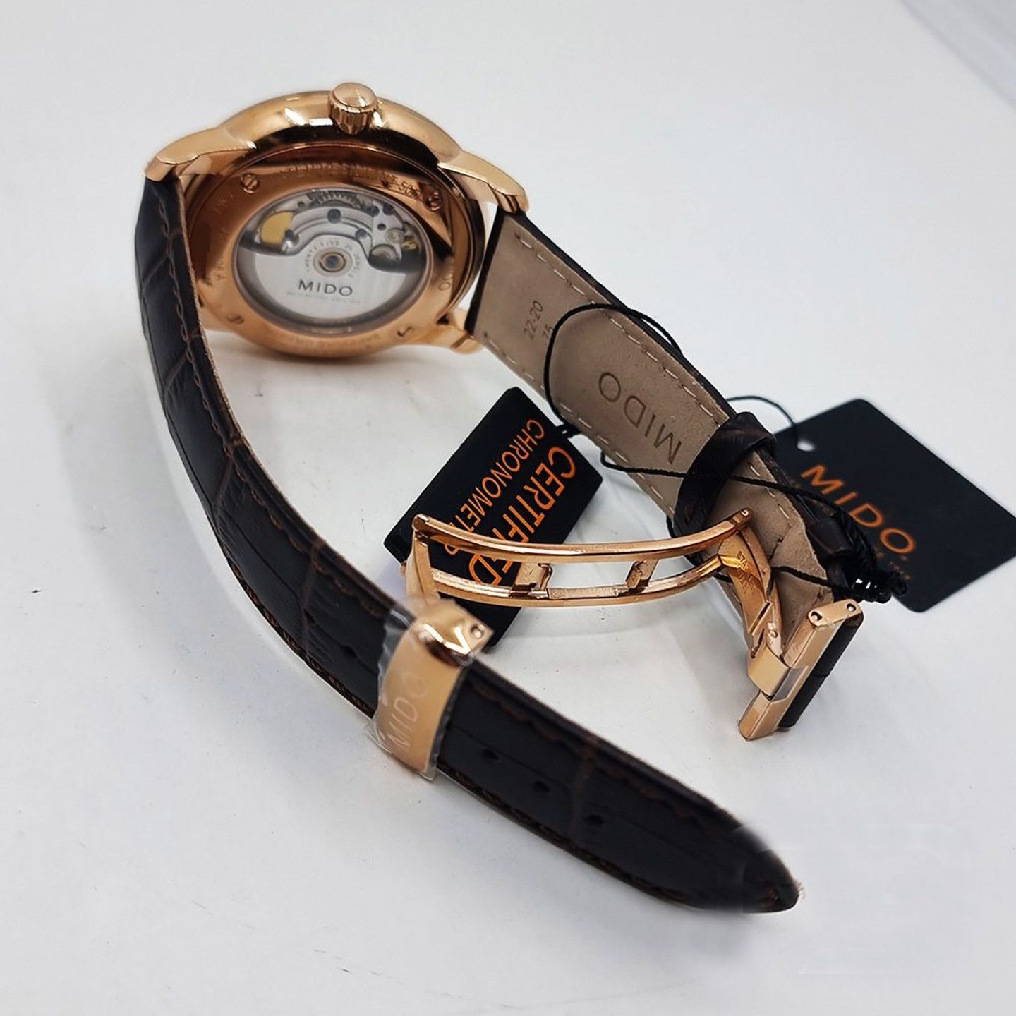 Mido Baroncelli M037.608.36.062.00 (2025) - Grey dial 42 mm Steel case (7/8)