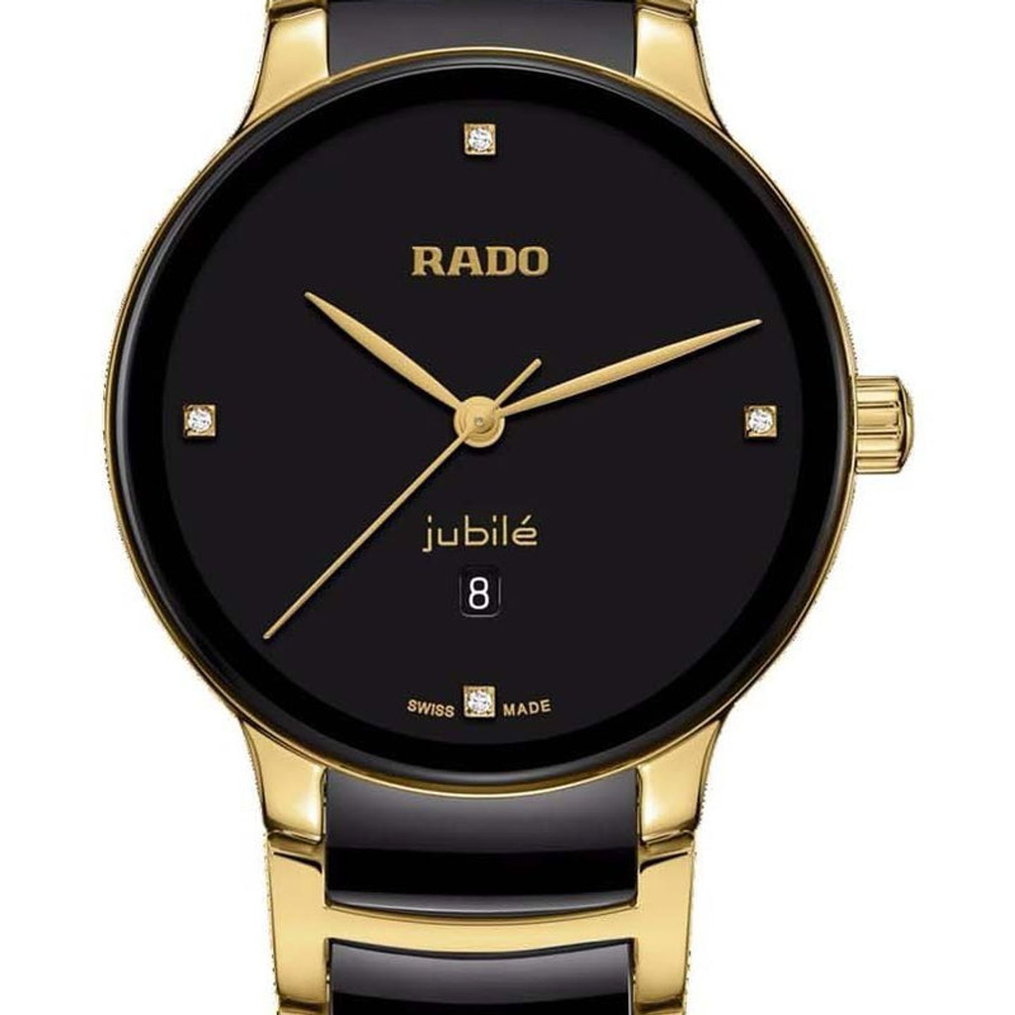 Rado Centrix R30025712 (2026) - Black dial 31 mm Steel case (1/4)