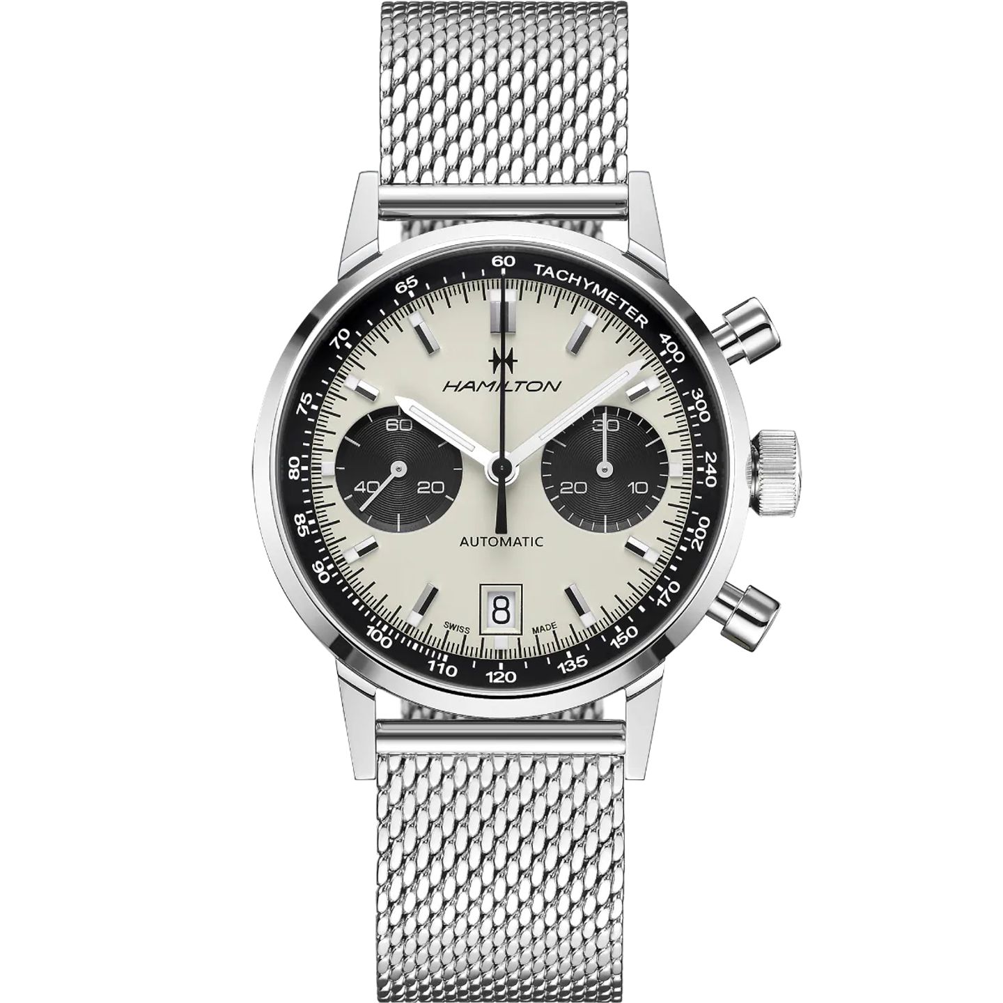 Hamilton Intra-Matic H38416111 (2024) - Silver dial 40 mm Steel case (2/2)