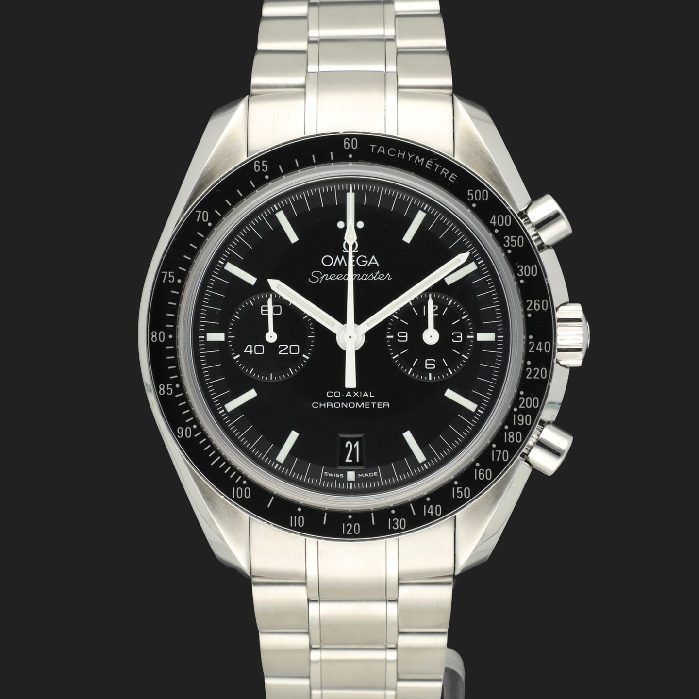 Omega Speedmaster 311.30.44.51.01.002 (2018) - Zwart wijzerplaat 44mm Staal (2/7)