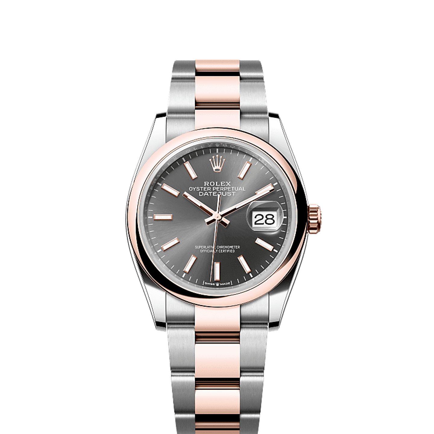 Rolex Datejust 36 126201 (2025) - Grey dial 36 mm Steel case (1/1)