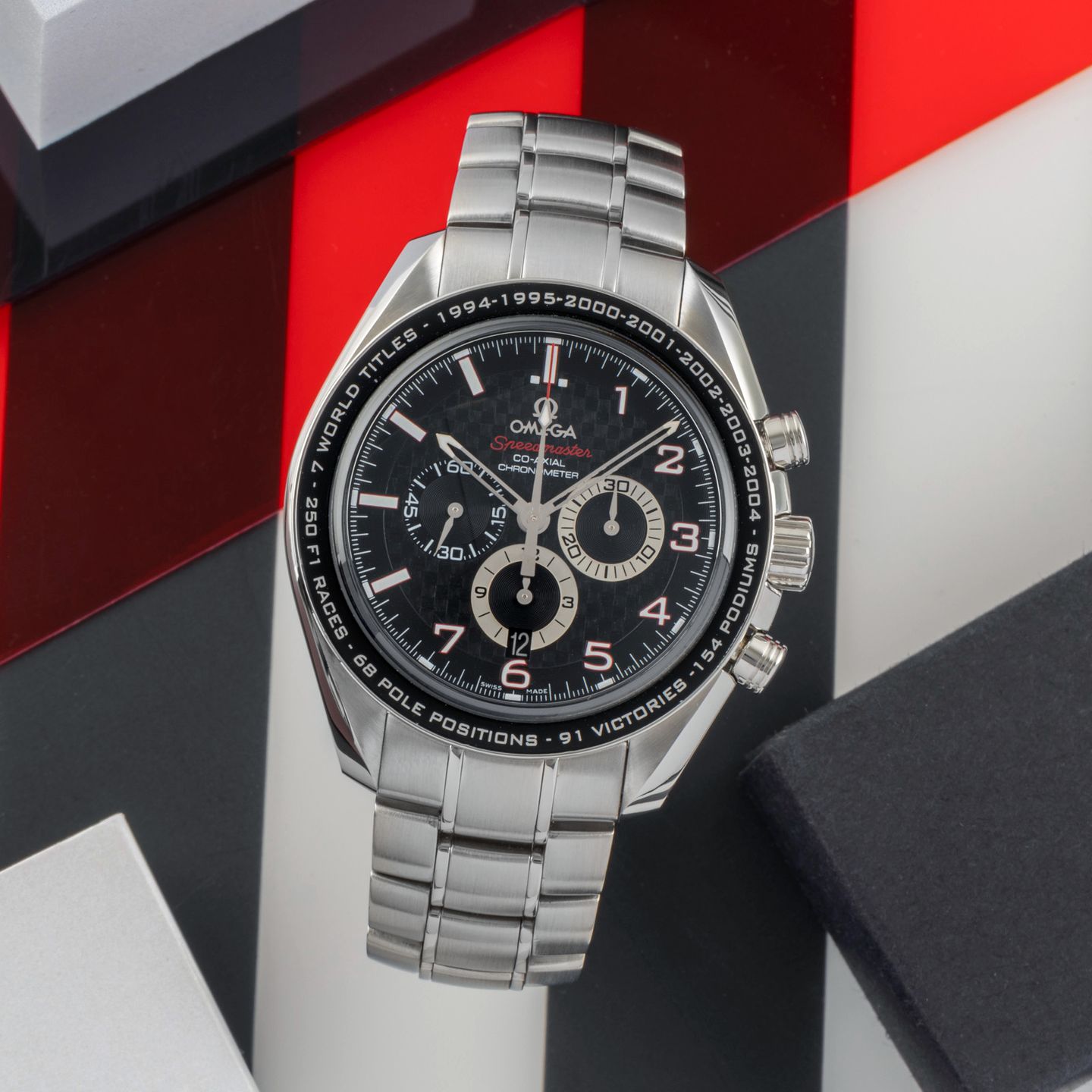 Omega Speedmaster 321.30.44.50.01.001 (2008) - Zwart wijzerplaat 44mm Staal (1/8)