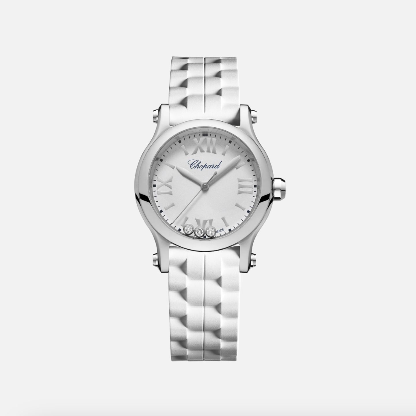 Chopard Happy Sport 278590-3001 (2022) - White dial 30 mm Steel case (1/1)