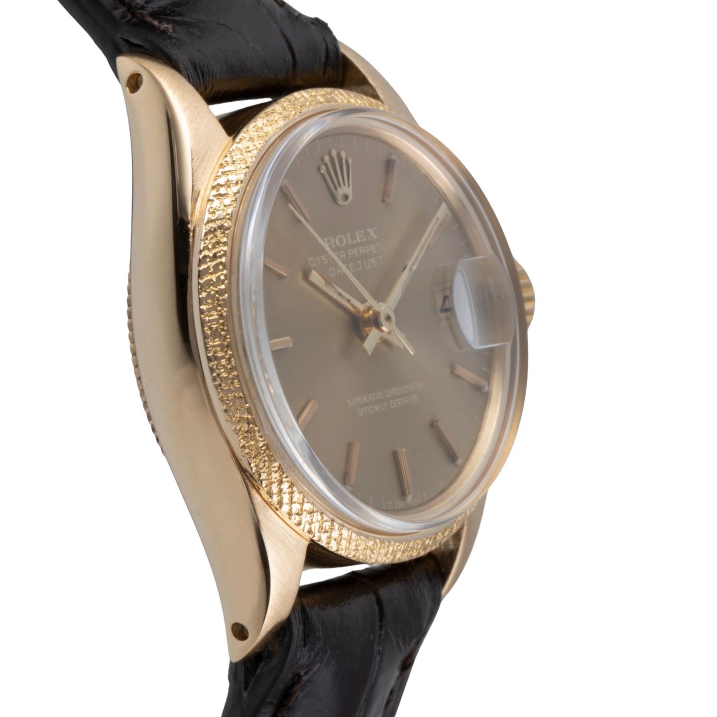 Rolex Lady-Datejust 6701 (1969) - 26mm Geelgoud (7/8)