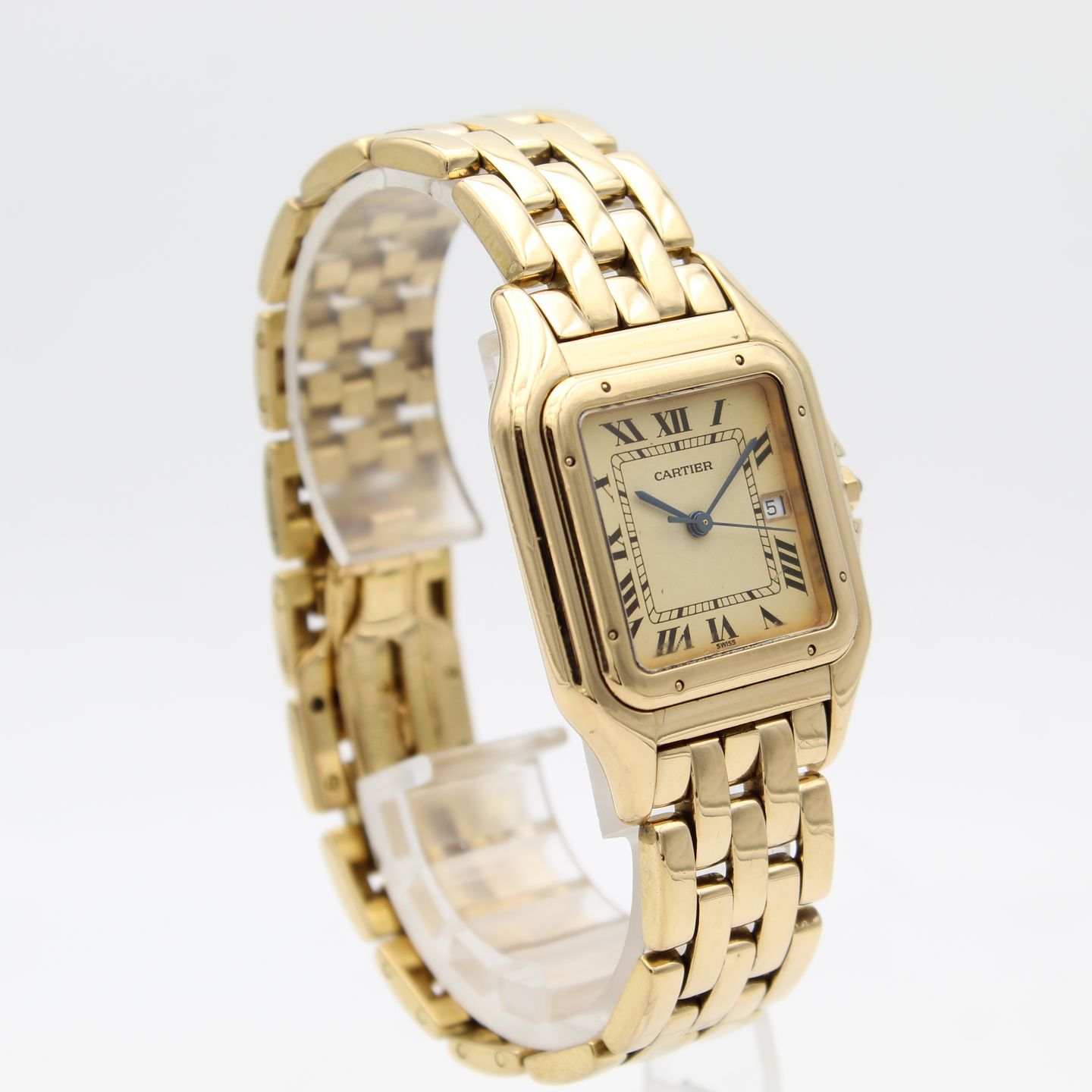 Cartier Panthère 8839 (Unknown (random serial)) - Champagne dial 40 mm Yellow Gold case (2/8)