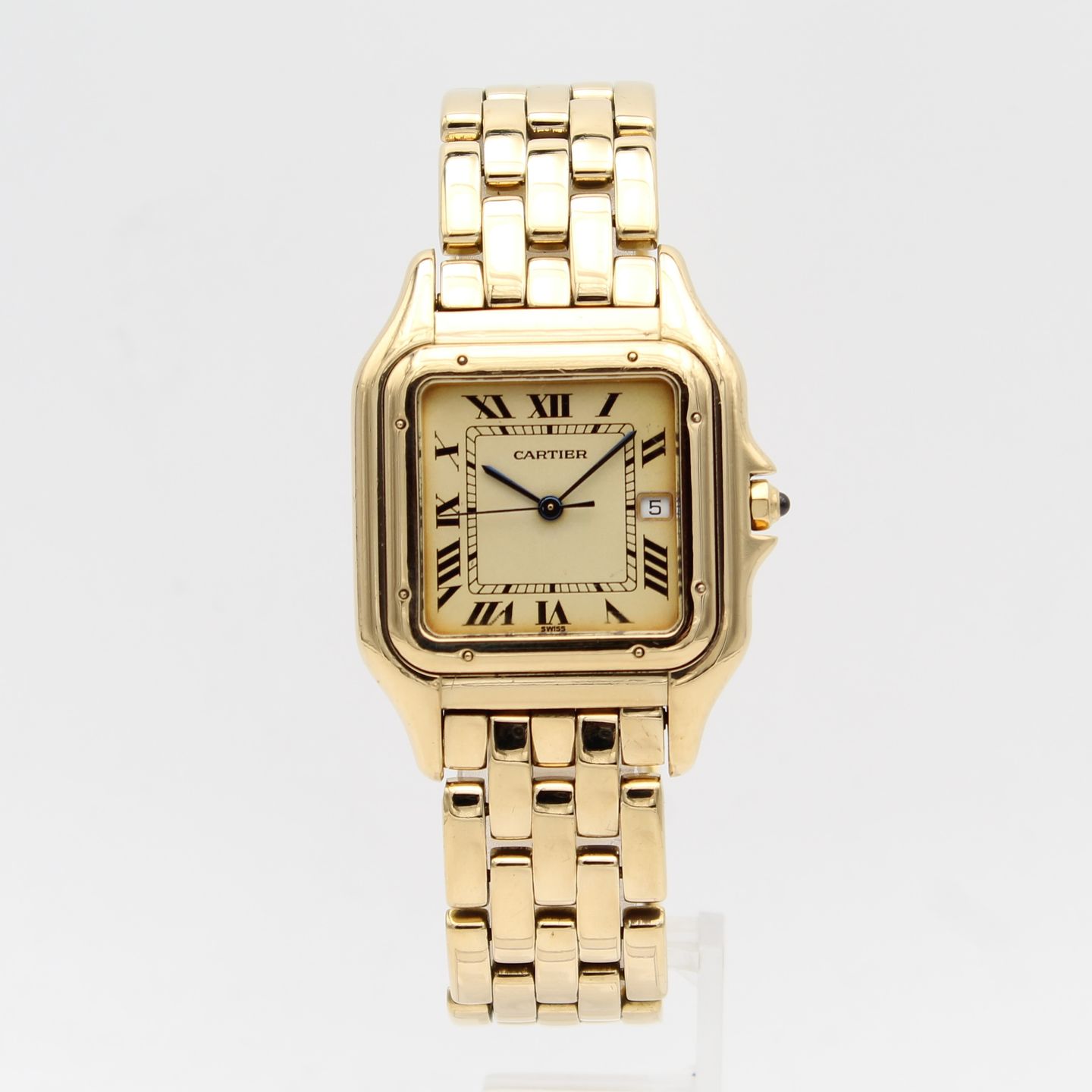 Cartier Panthère 8839 (Unknown (random serial)) - Champagne dial 40 mm Yellow Gold case (1/8)